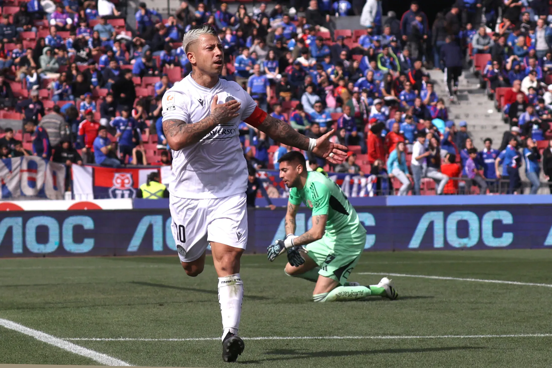 Leo Valencia lleva una gran temporada con Audax Italiano/Photosport