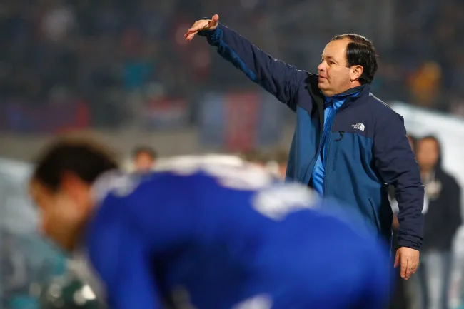 Óscar del Solar dirigió al Pato Almendra en Deportes Concepción. (MARCELO HERNANDEZ/PHOTOSPORT).