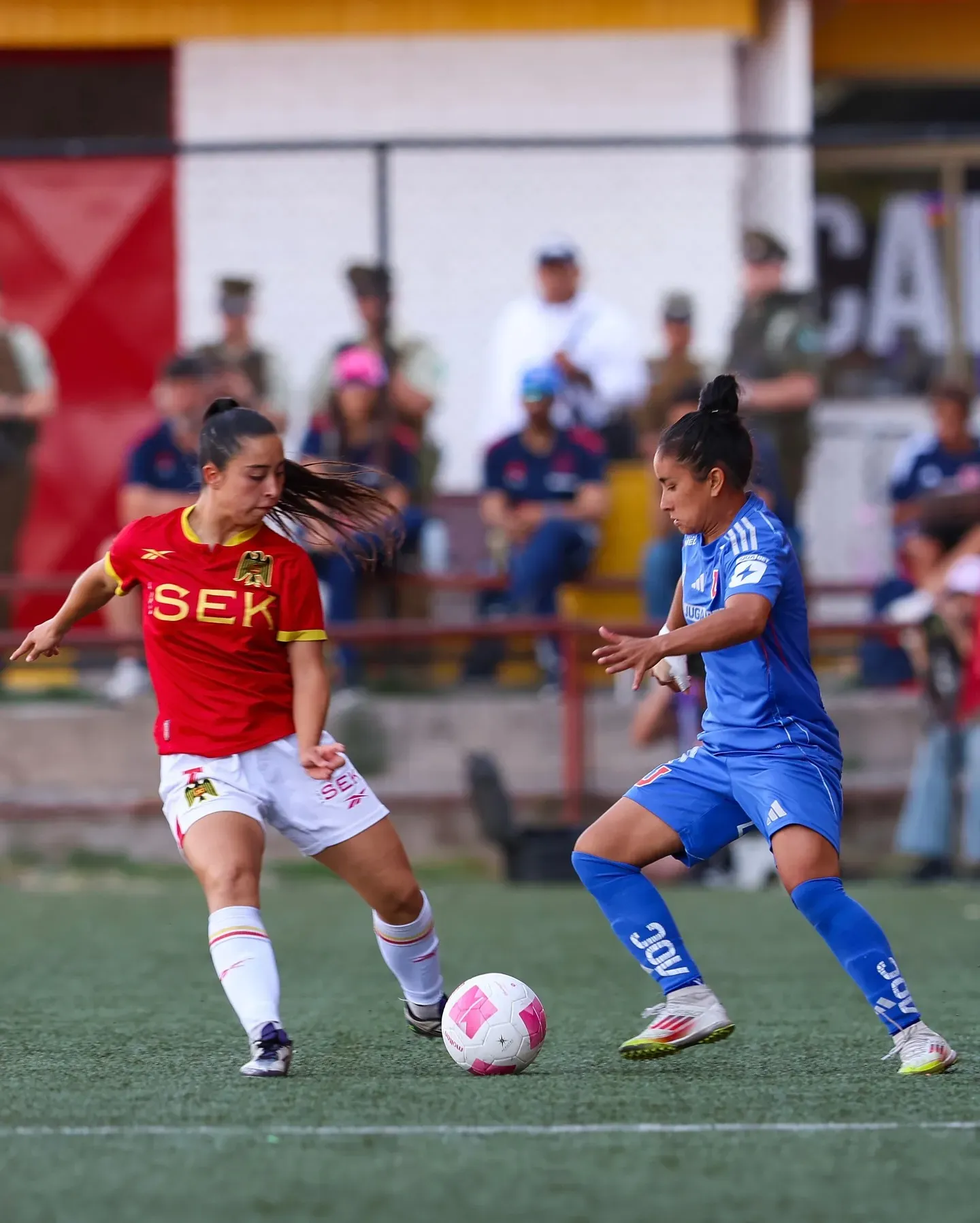 La U y Unión se miden por la semifinal vuelta de la Liga Femenina. (Foto: U de Chile Femenino)