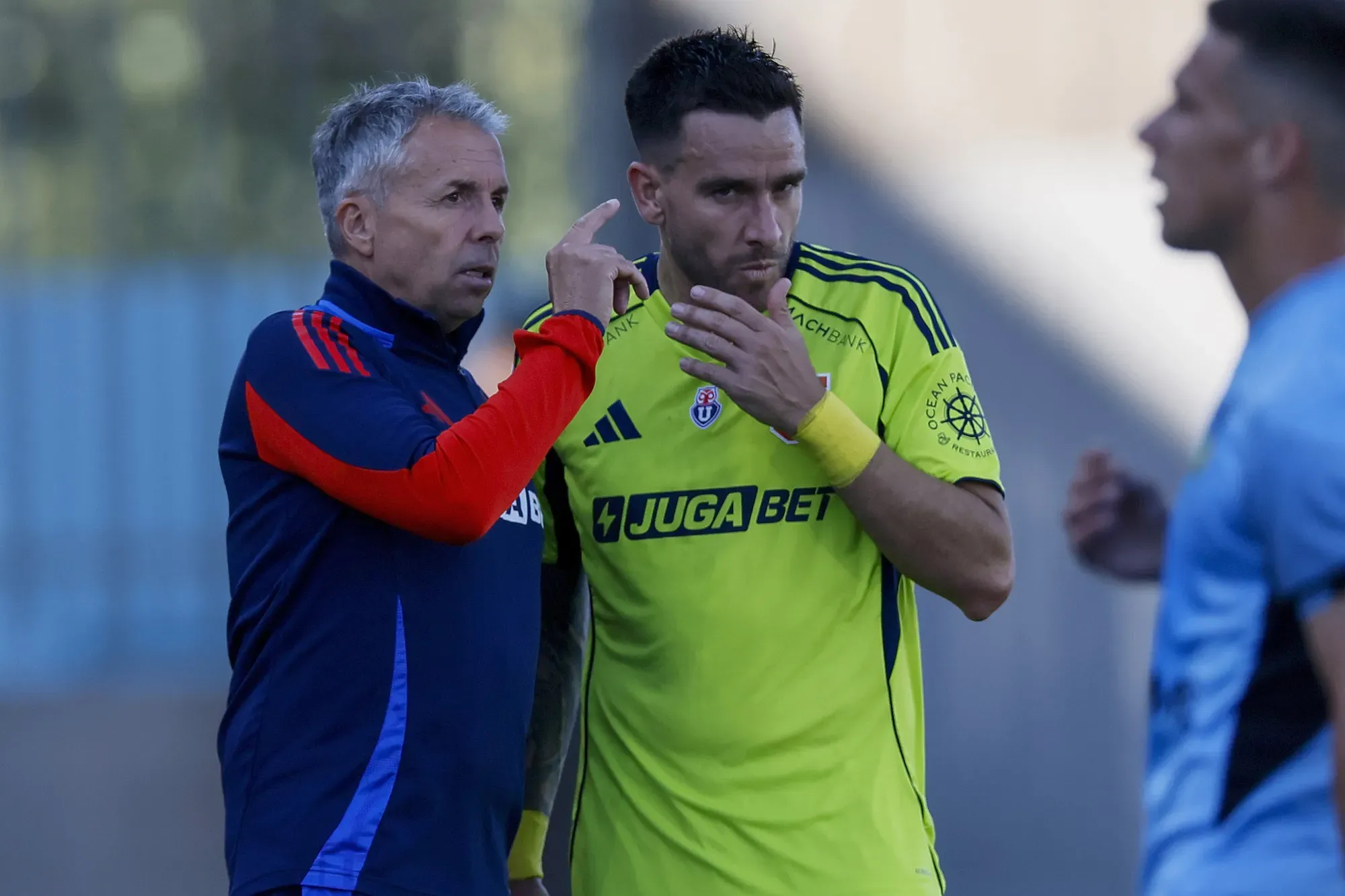 Las reacciones de Gustavo Álvarez tras la victoria de la U en duelo directo ante O’Higgins.