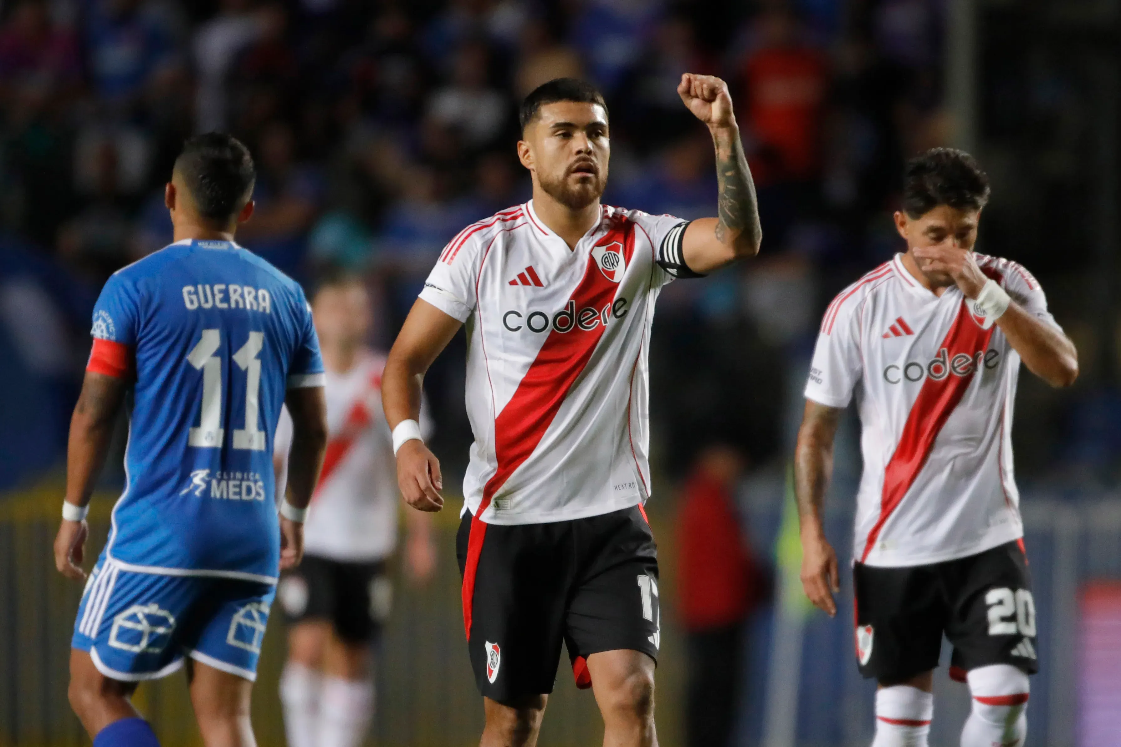 Lejos quedaron los días en que Paulo Díaz era capitán en River Plate. (MarcoÊVazquez/Photosport).