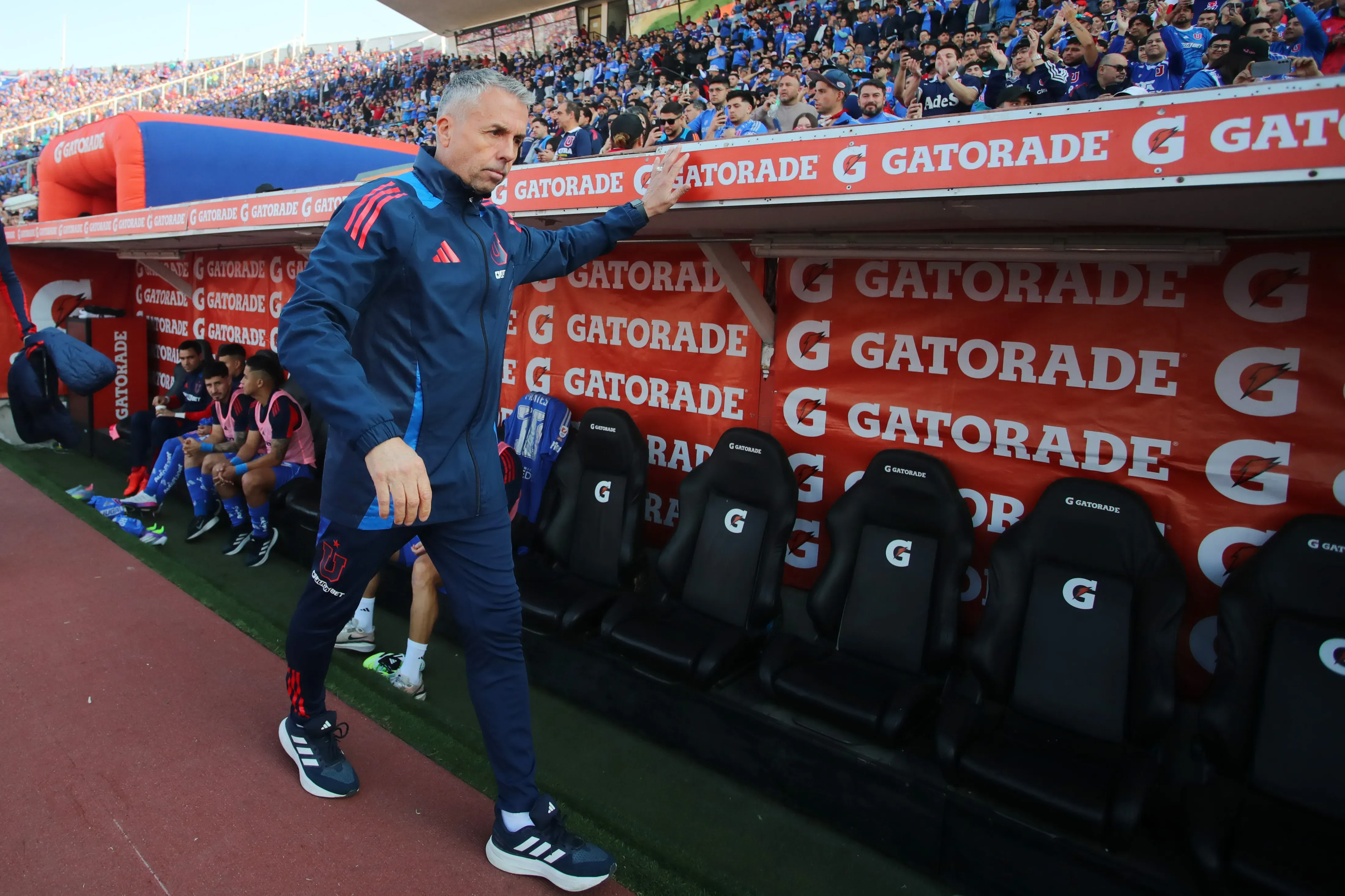 Gustavo Álvarez podría vivir su último partido en el Estadio Nacional. Foto: Jonnathan Oyarzun/Photosport
