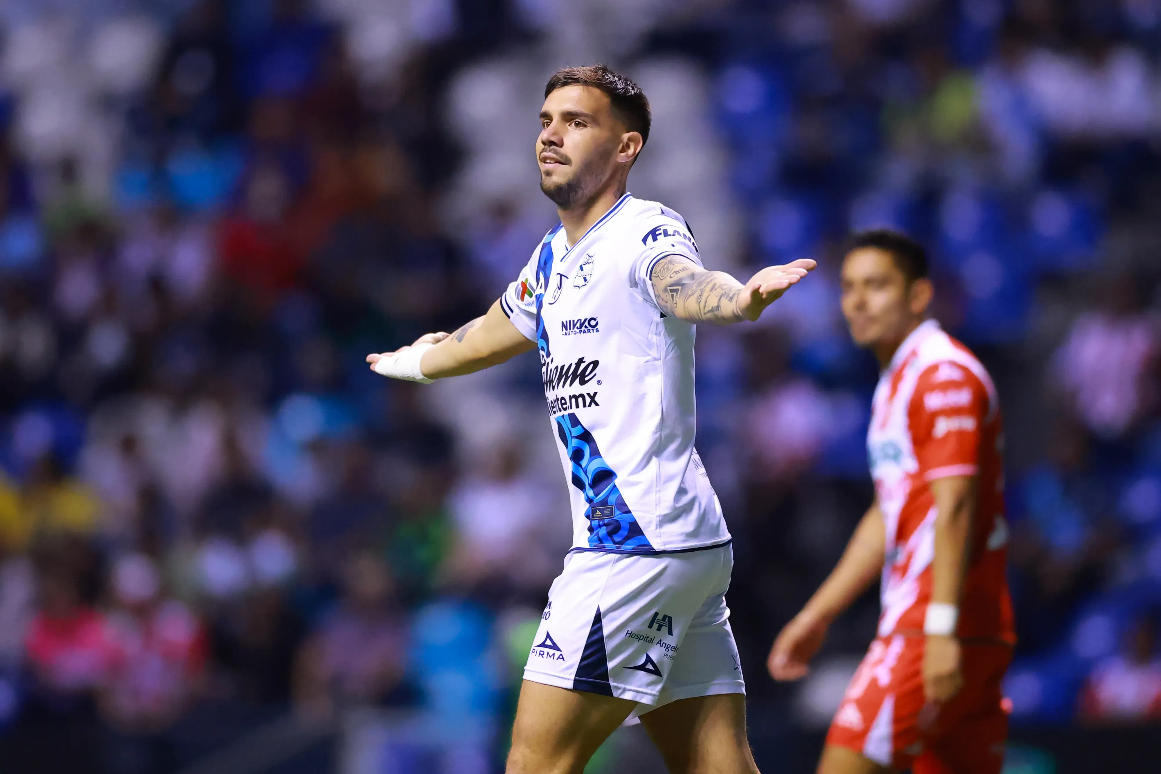 Juan Fedorco le prestó el ropero completo a Guede. (Hector Vivas/Getty Images).