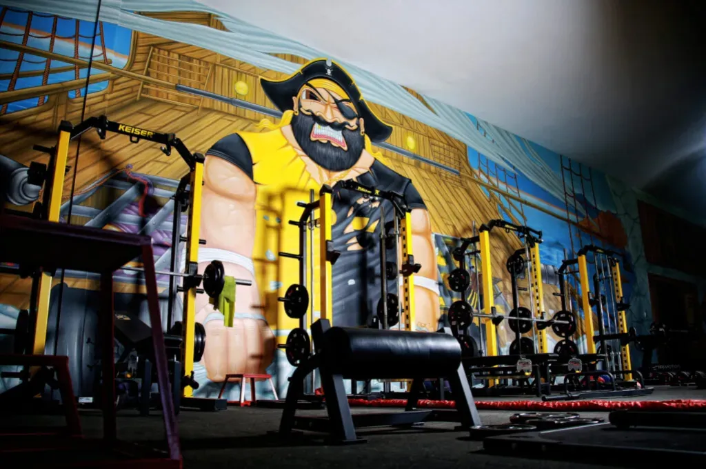 El gimnasio de Coquimbo Unido en el complejo Las Rosas. (Foto: Coquimbo Unido).