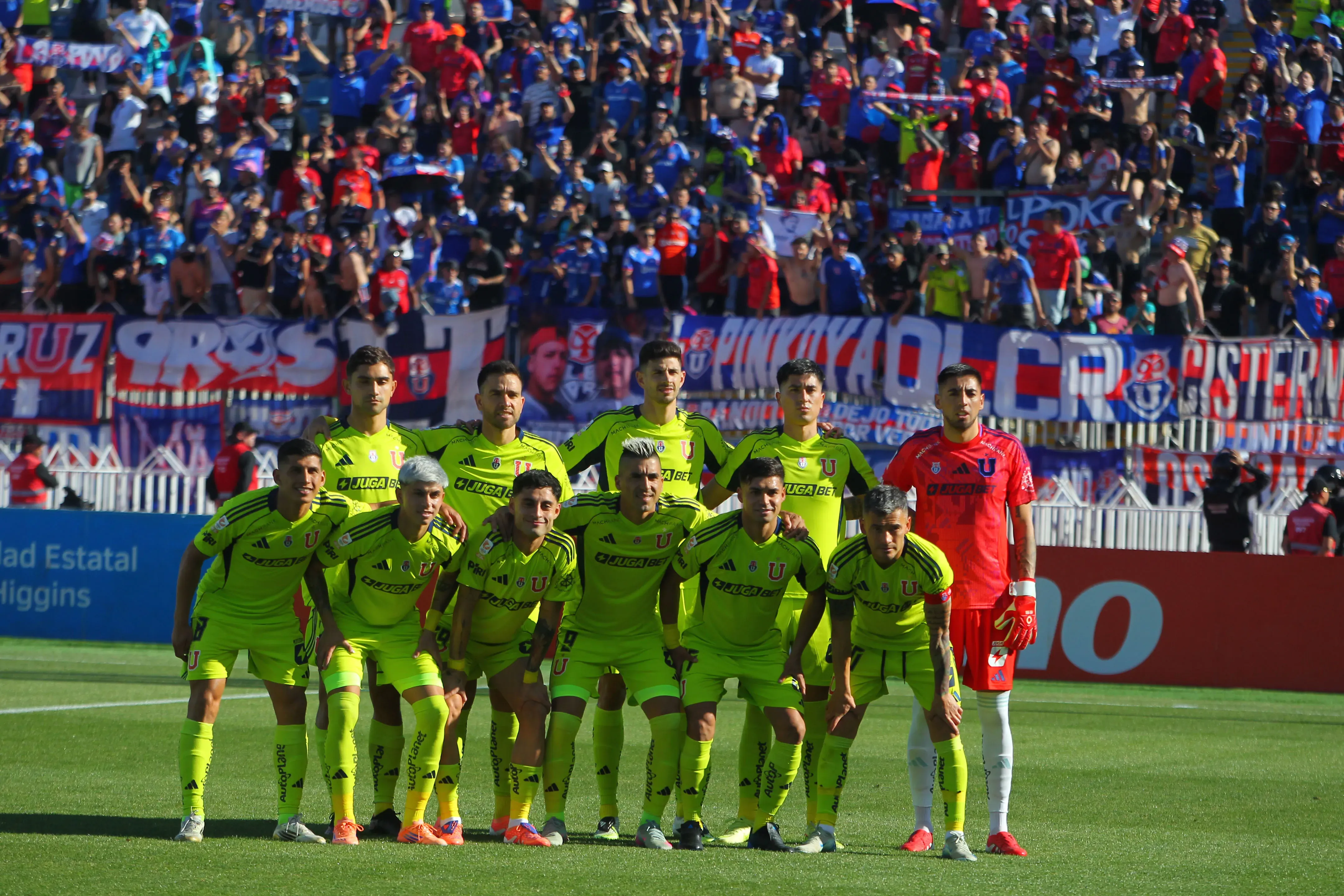 U. de Chile venció a O’Higgins en la última fecha. Imagen: Photosport