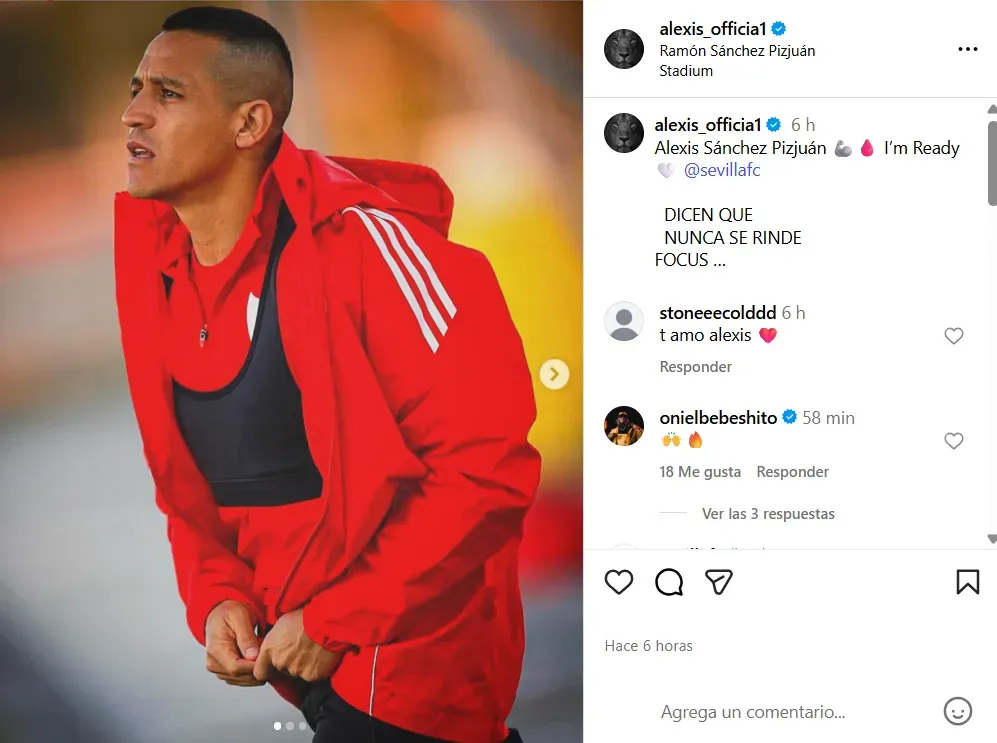 Alexis en modo derbi: Sevilla vs. Real Betis.