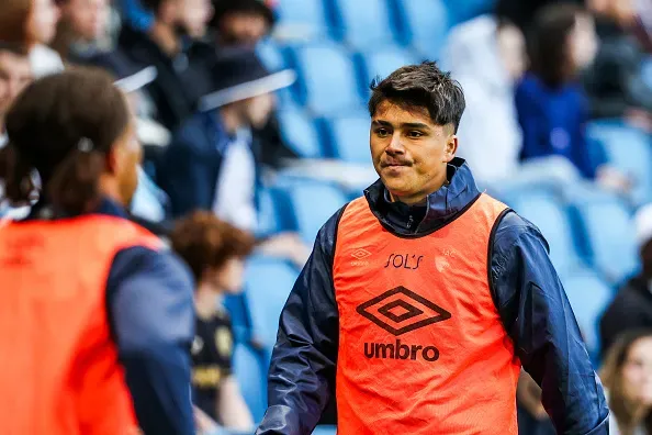 Damián Pizarro suma apenas un puñado de minutos en el Le Havre en esta temporada 2025-26. | Foto: Getty Images.