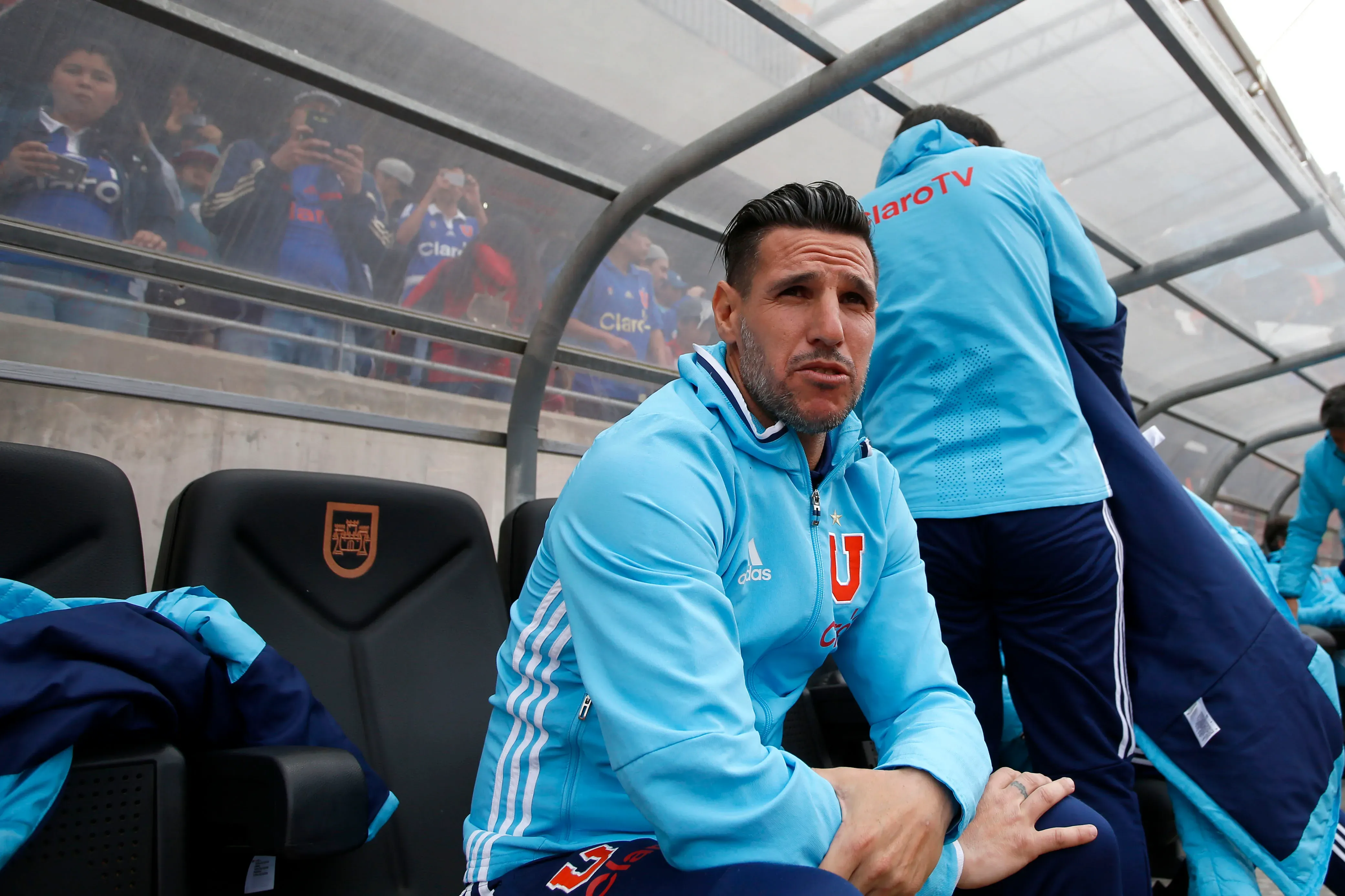Nicolás Diez en su época de ayudante de Universidad de Chile. (Andrés Piña/Photosport).