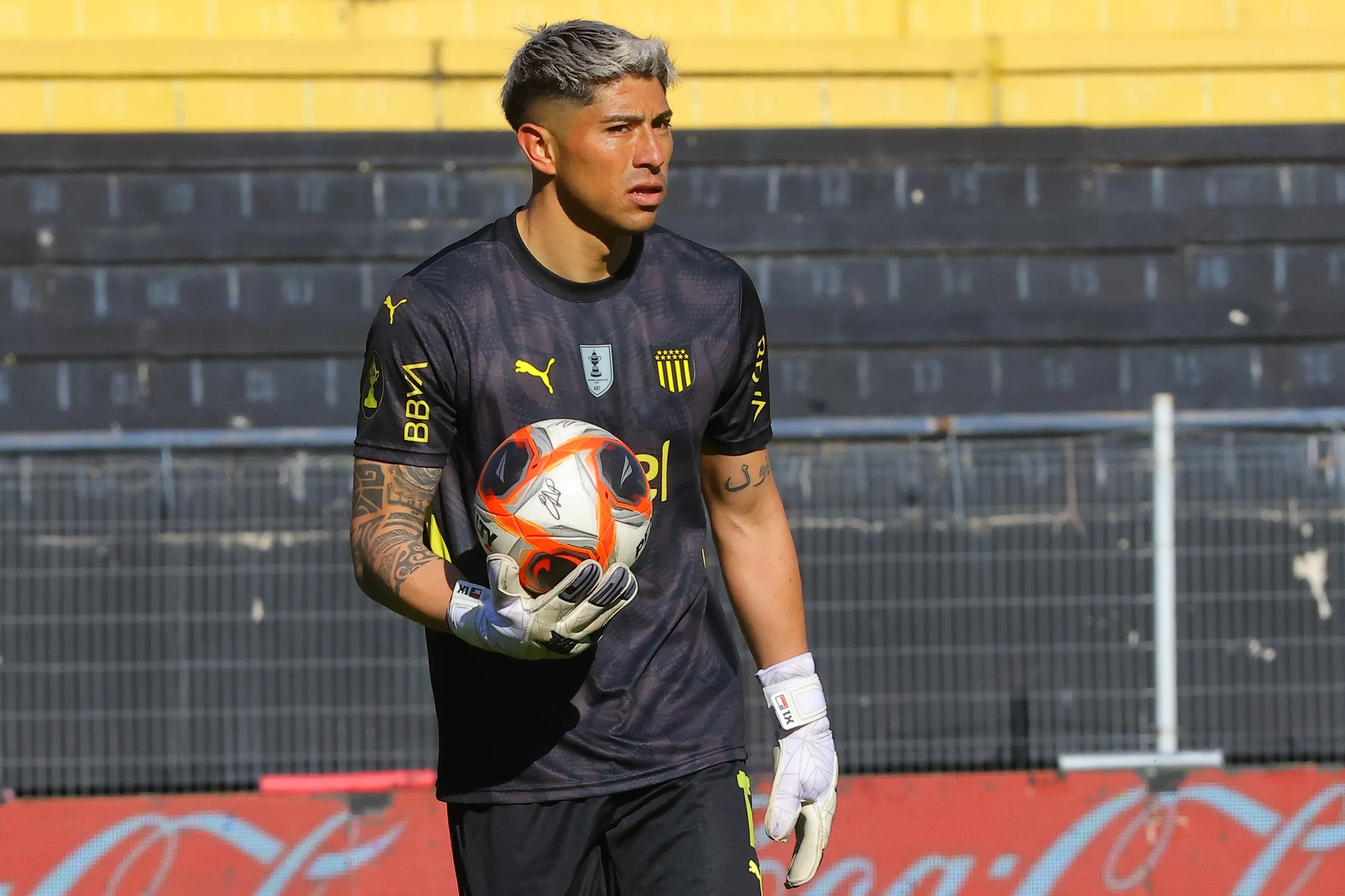 Brayan Cortés gustó mucho a la dirigencia de Peñarol en Uruguay. (Caton Britos/FocoUy/Photosport).