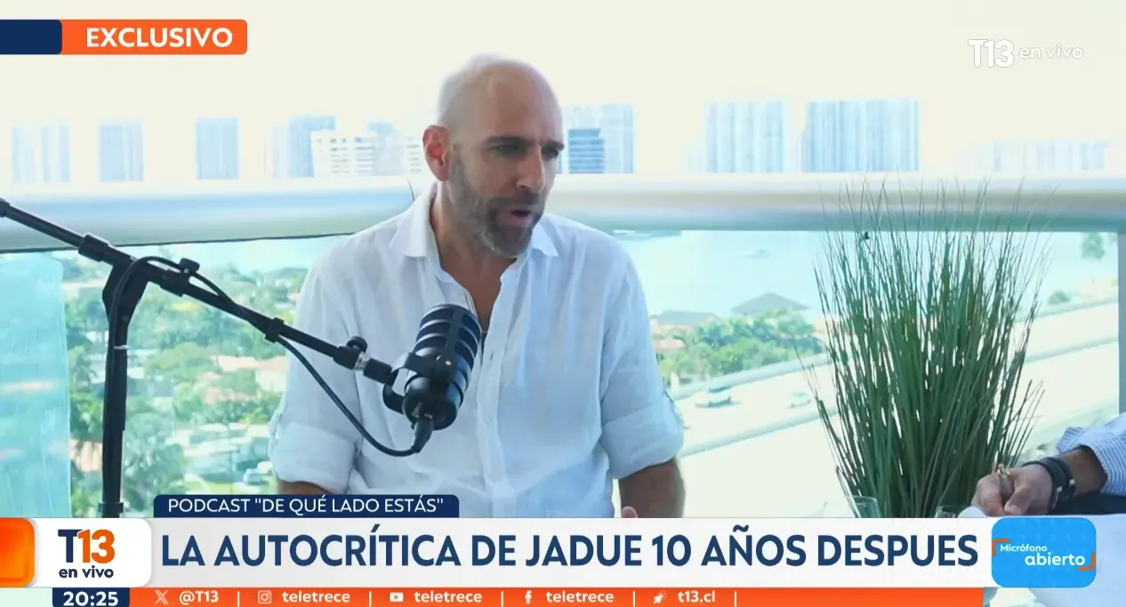 Sergio Jadue reapareció en podcast “De qué lado estás” y disparó contra todos