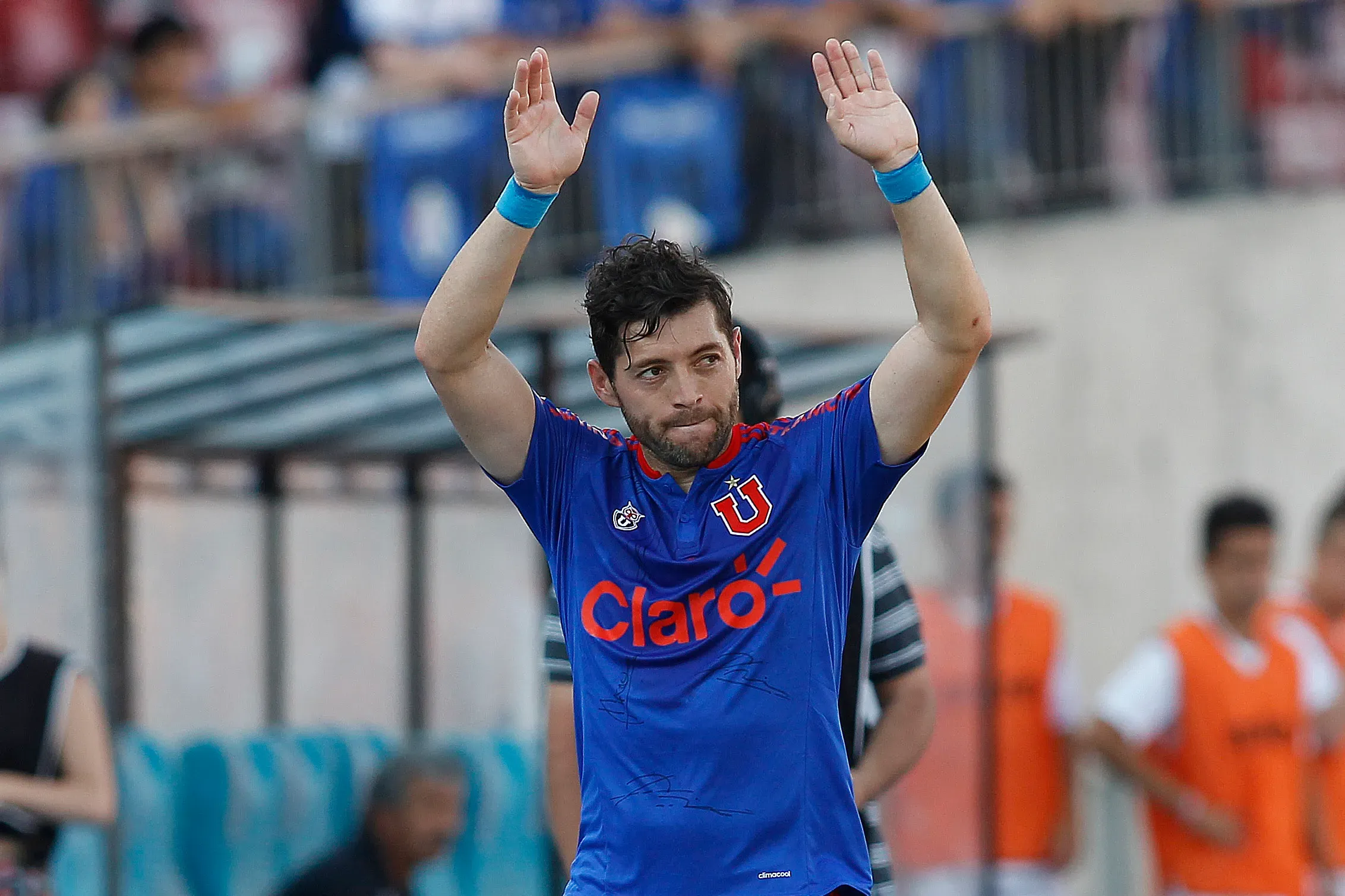 José “Pepe” Rojas llora el adiós de Gustavo Álvarez. Imagen: Photosport