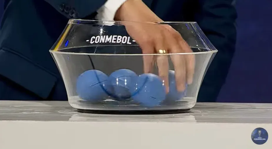 Las parejas se eligen por sorteo en la primera fase de Sudamericana