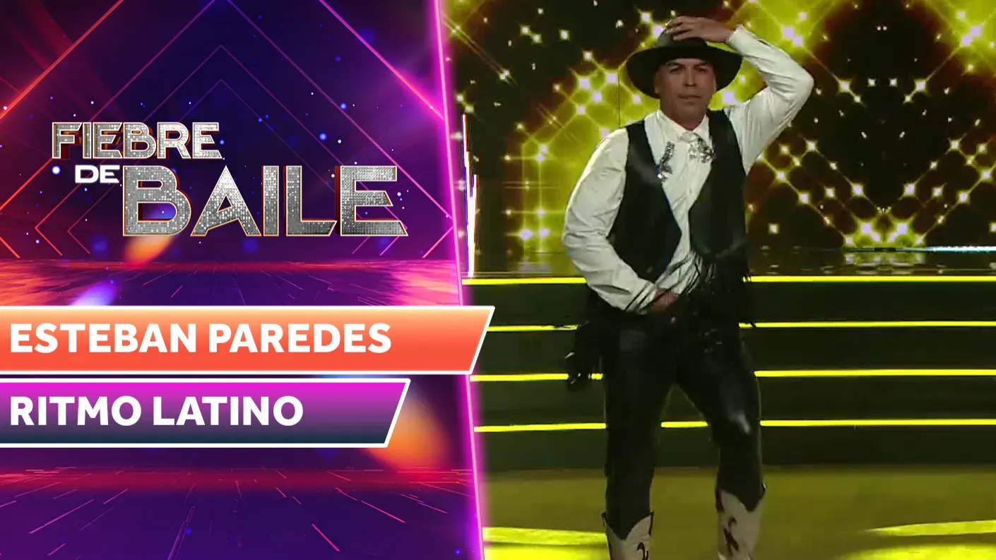 Esteban Paredes en Fiebre de Baile.