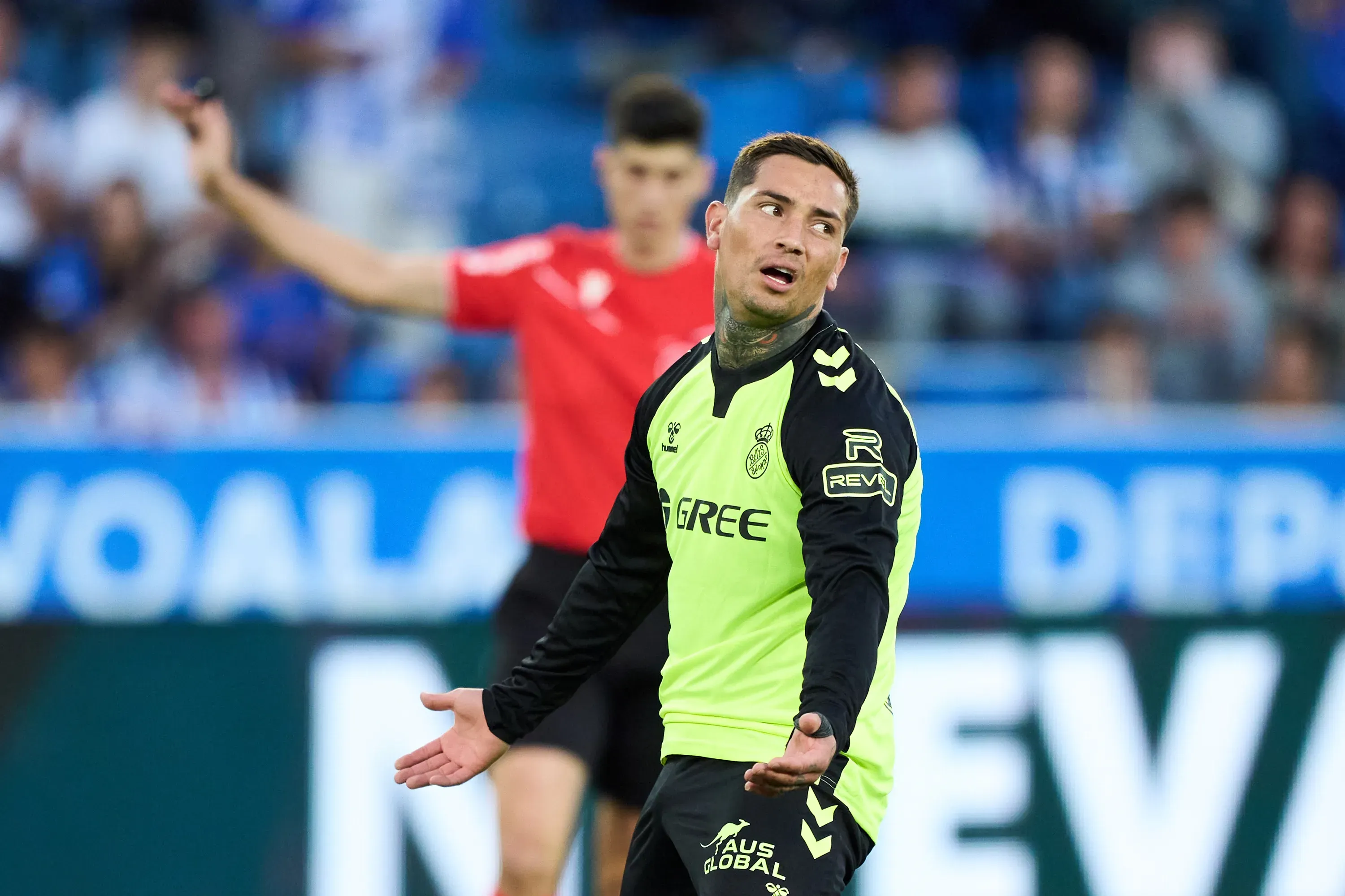 El Chimy Ávila parece no tener mucho lugar en el Betis de Pellegrini. (Juan Manuel Serrano Arce/Getty Images).