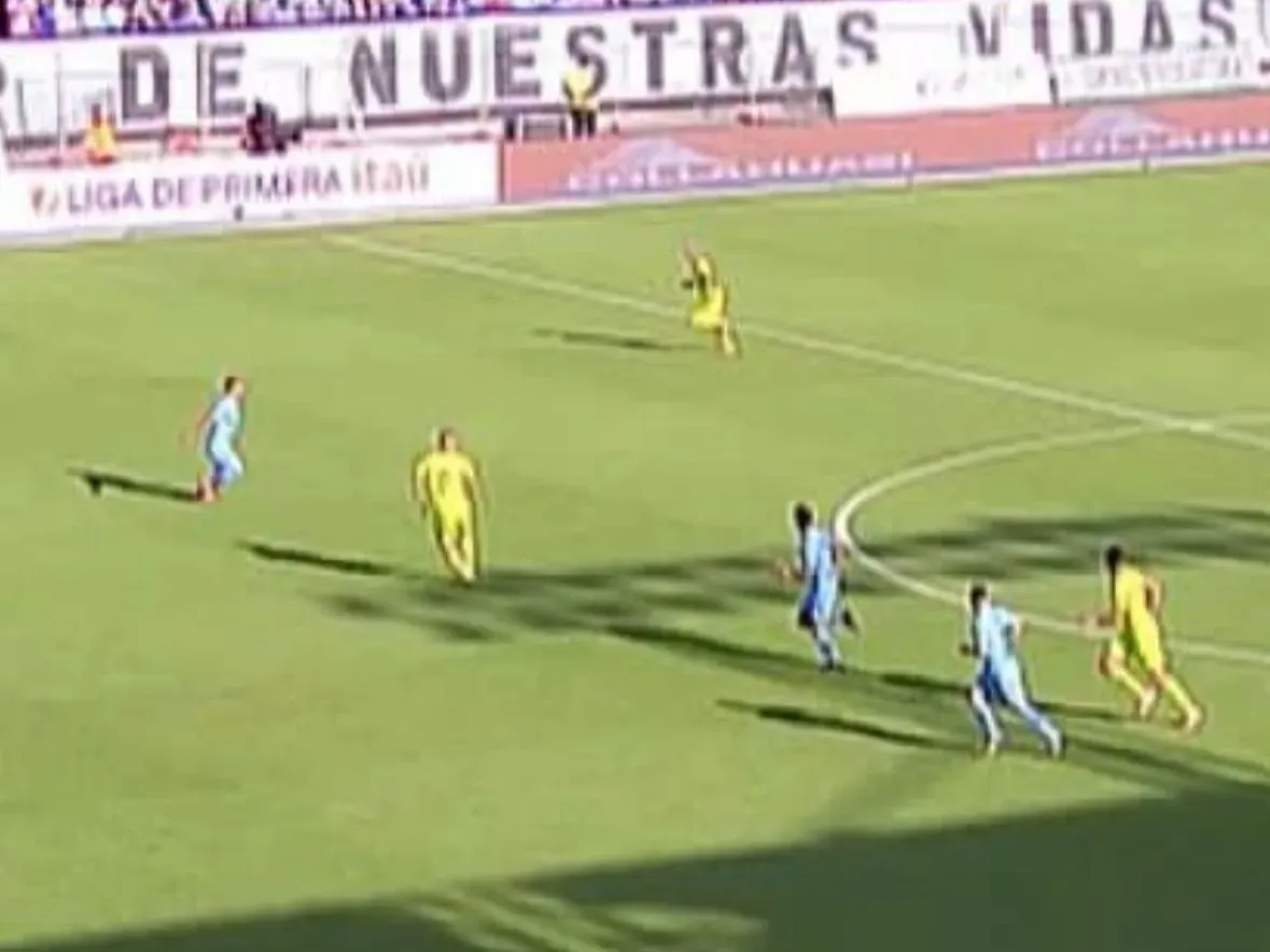 La posición de adelanto que se cobró en contra de la U en Iquique.