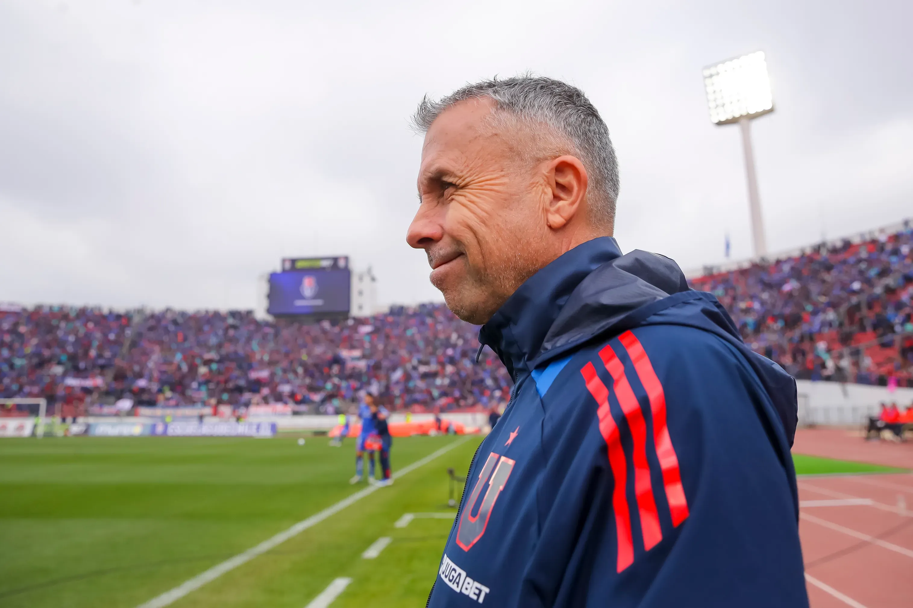 Gustavo Álvarez quiere salir rápido de la U. Foto: Pepe Alvujar/Photosport