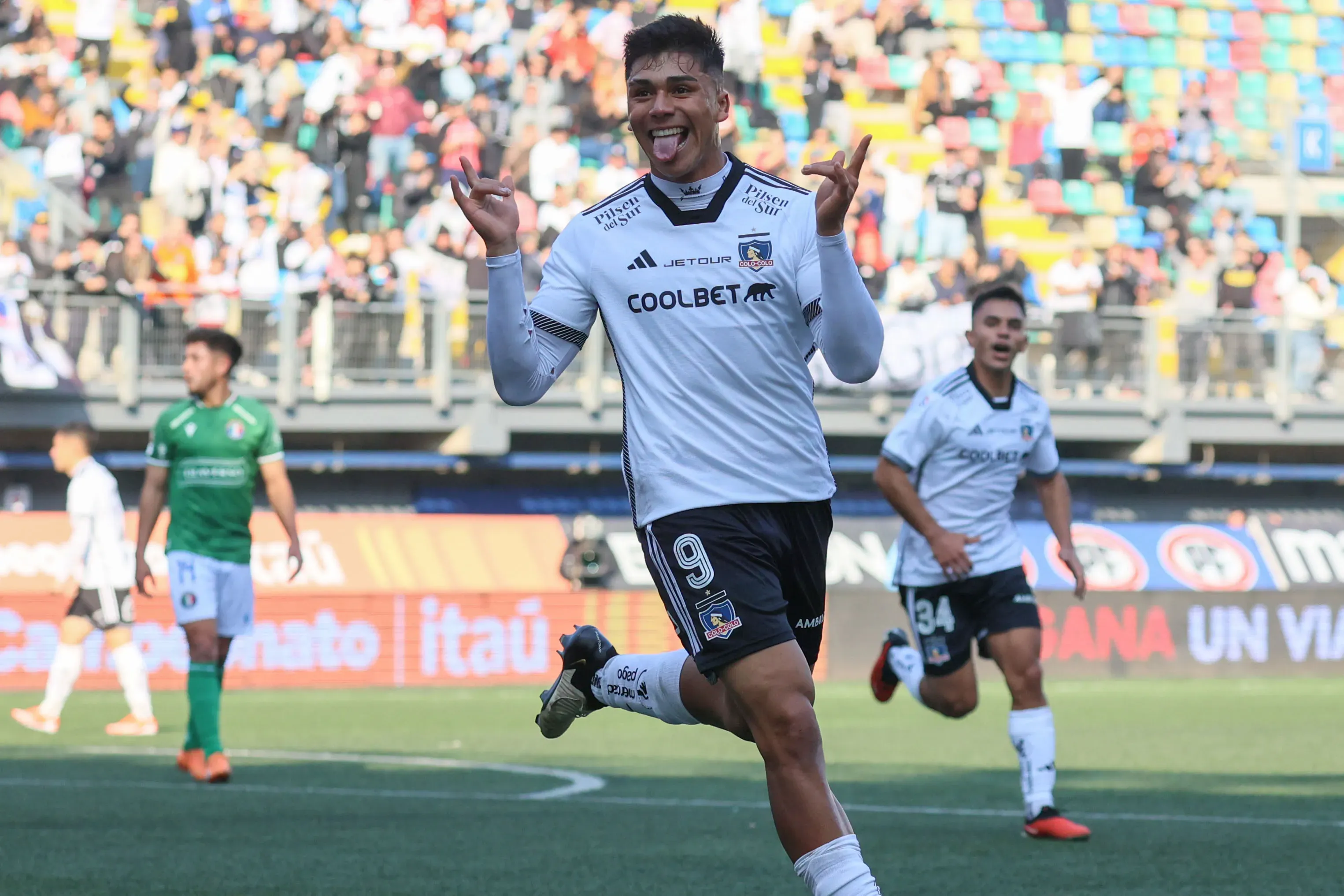 Damián Pizarro anotó 12 goles en su primer ciclo con la camiseta de Colo Colo. | Foto: Photosport.
