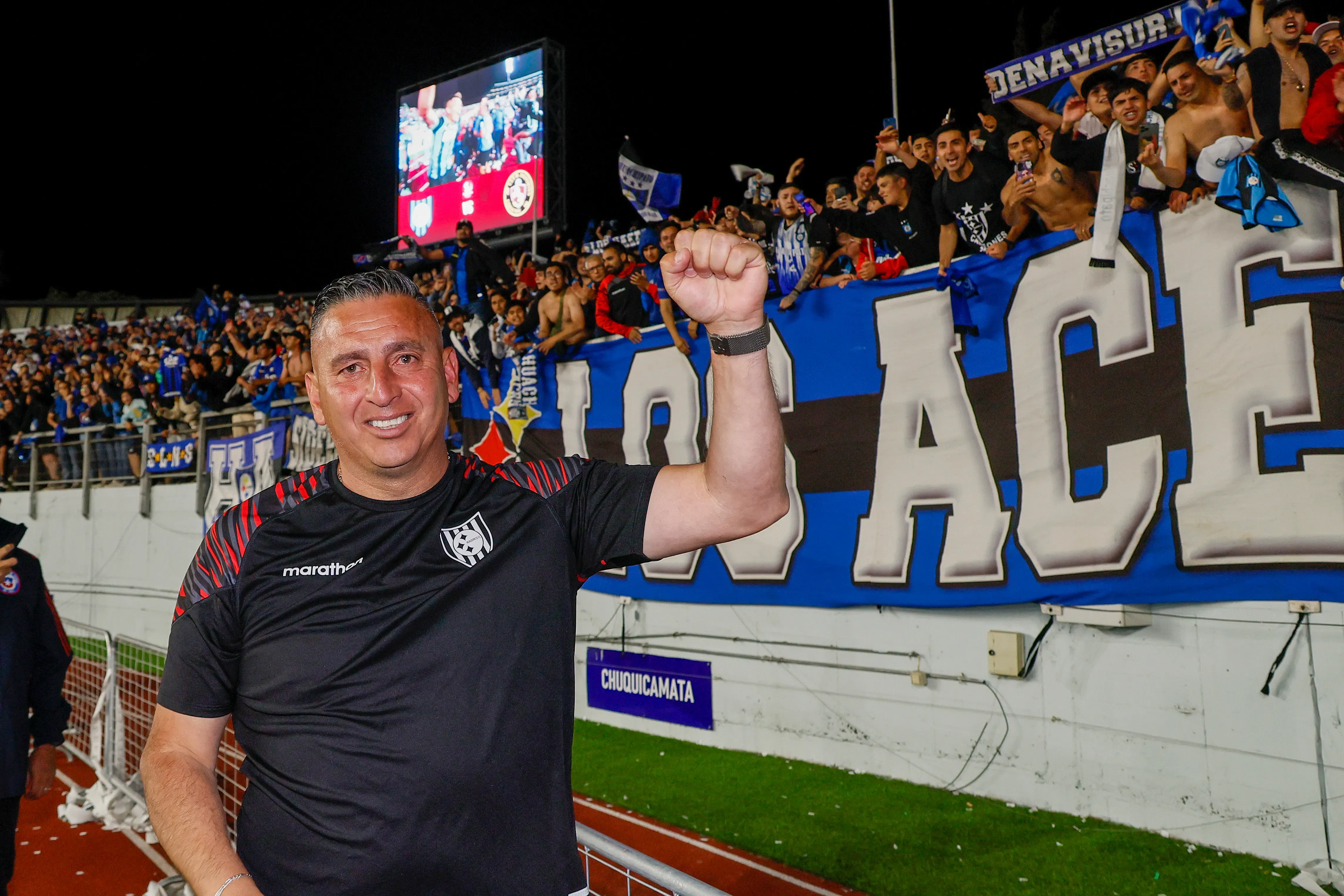Jaime García celebra la Copa Chile que ganó Huachipato por primera vez en su historia. (Andres Pina/Photosport).