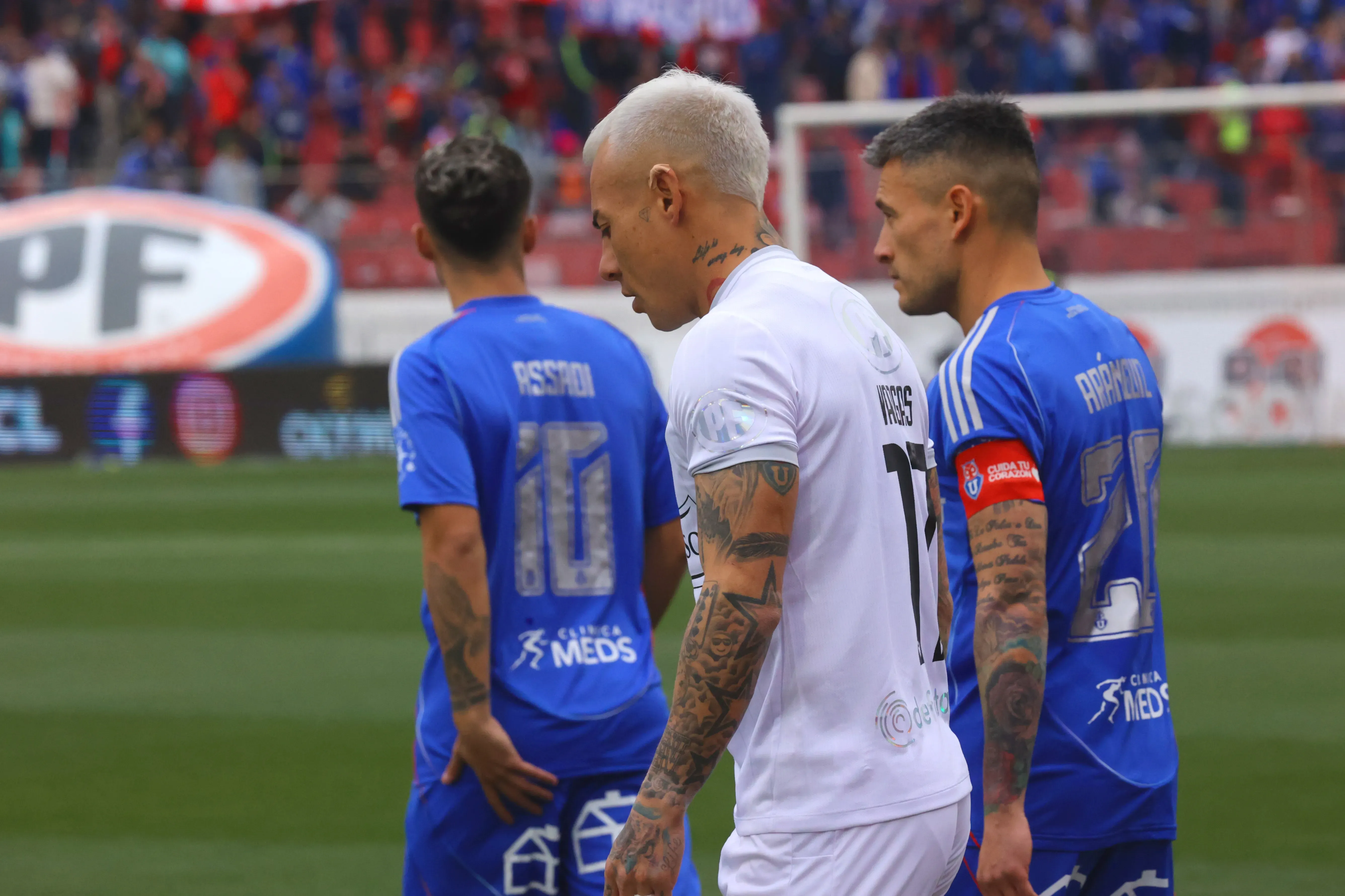 Eduardo Vargas es candidato en el mercado de fichajes para la U. Foto: Dragomir Yankovic/Photosport