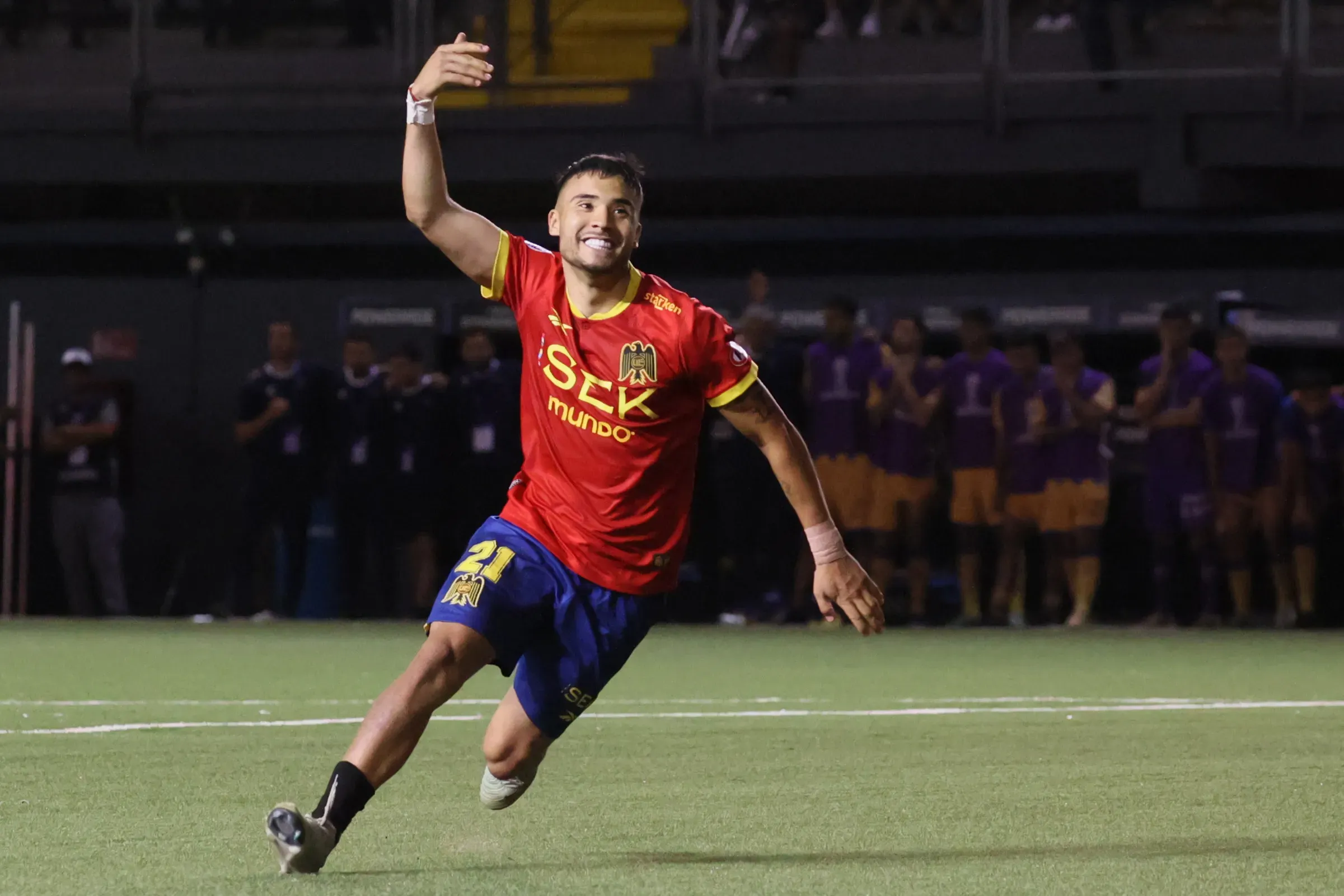 Nicolás Díaz en Unión Española /Photosport