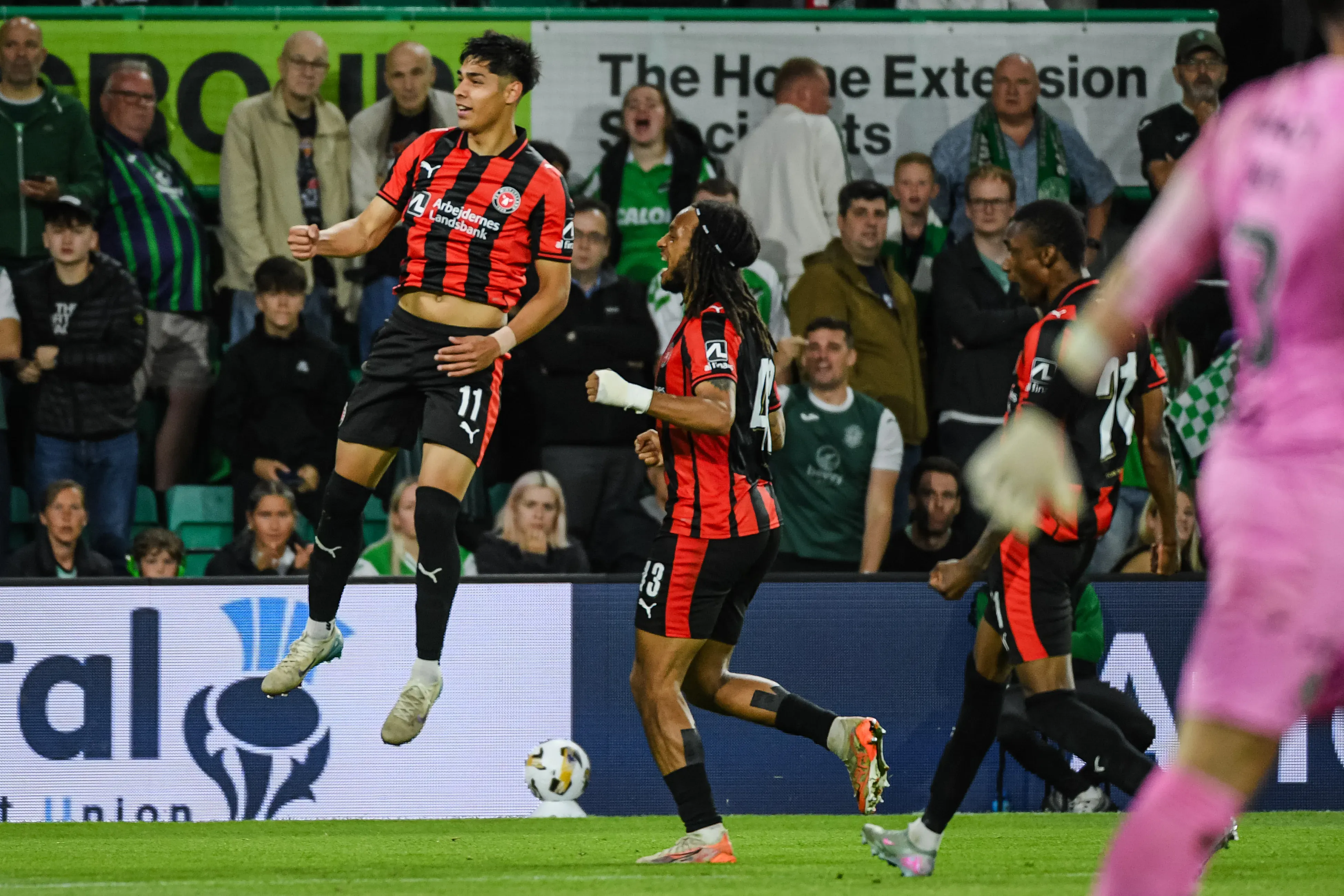 Darío Osorio es figura en Midtjylland. Imagen: Getty