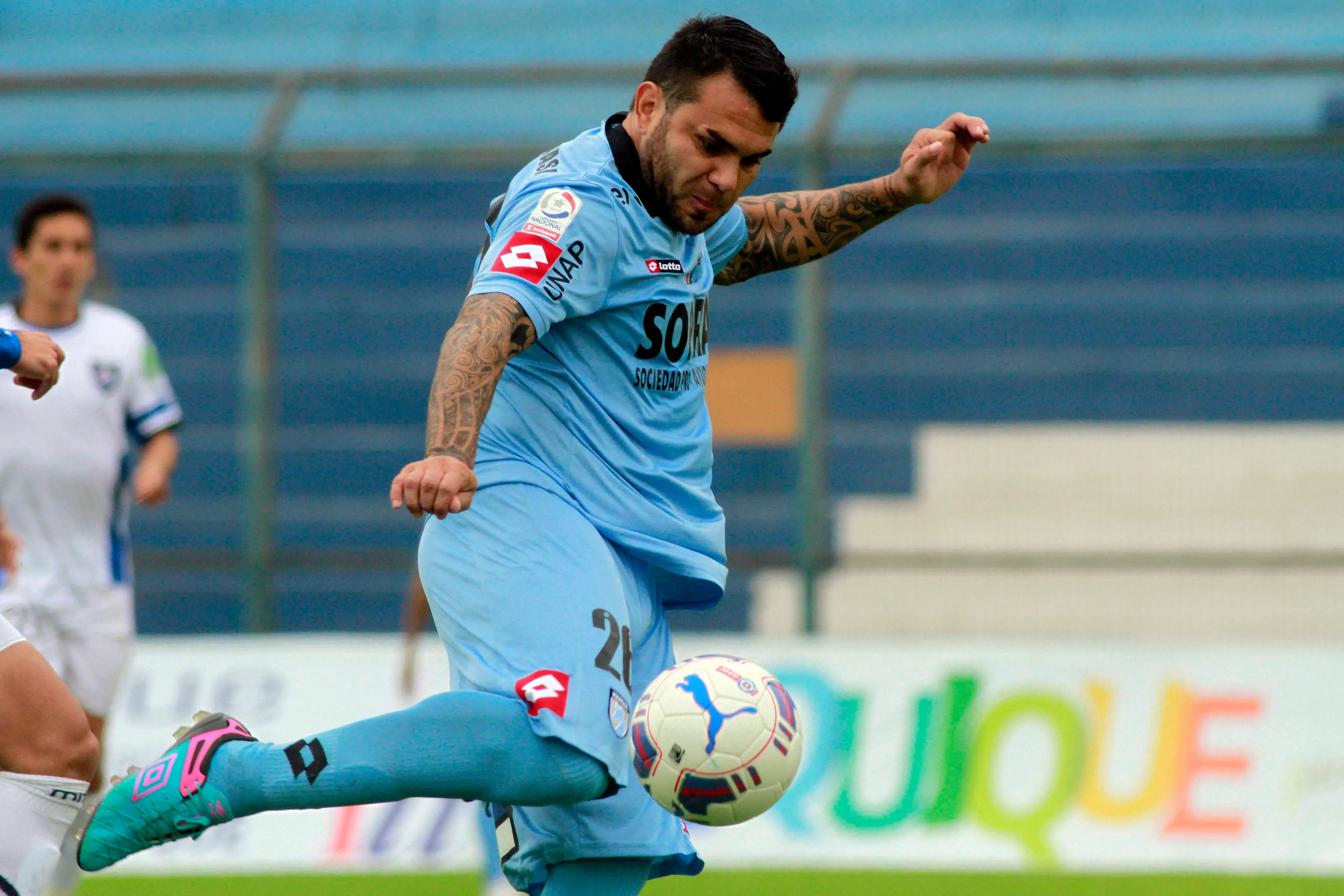 Cristian Bogado en Iquique en el 2015. Imagen: Photosport