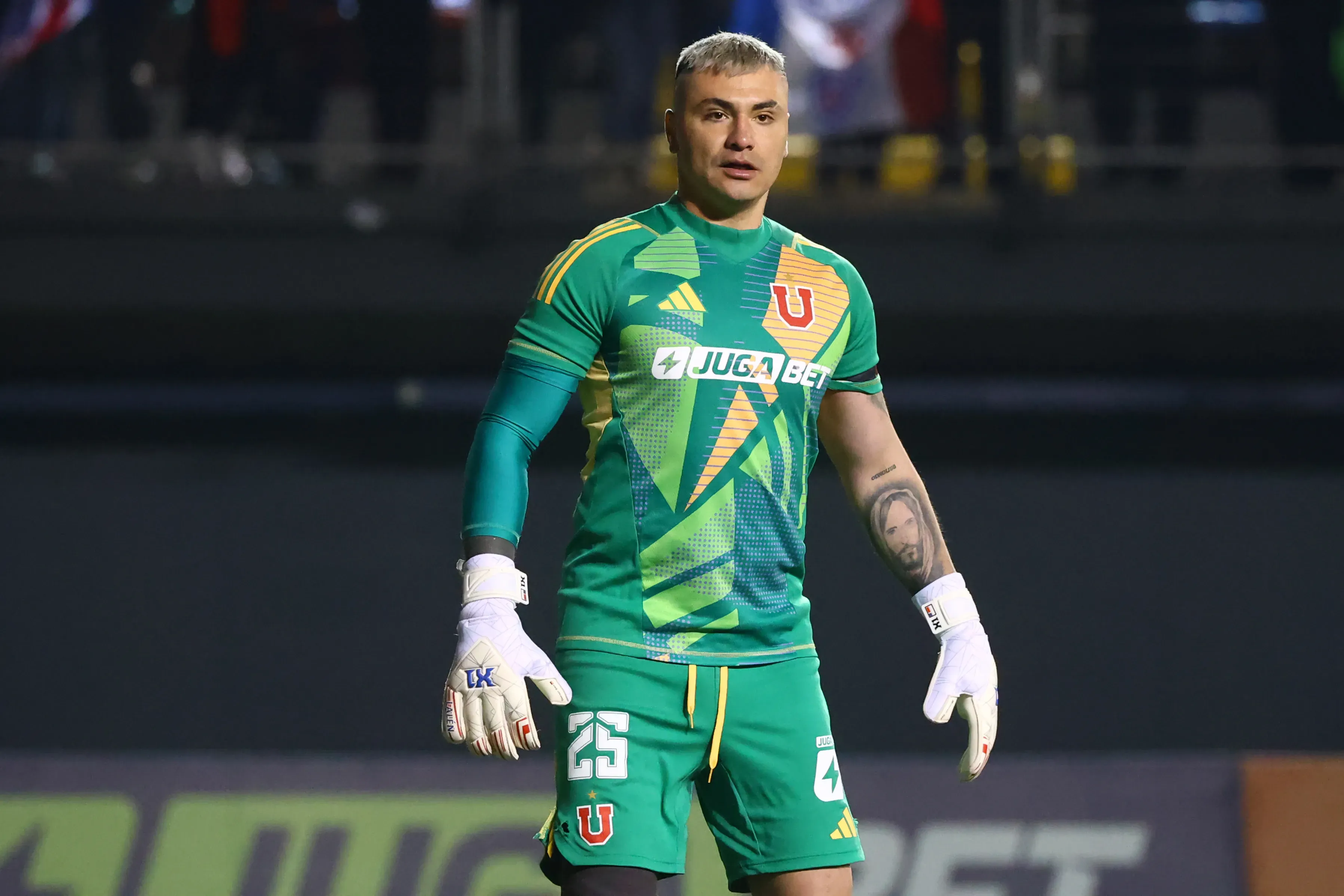 Campitos en un amistoso de la U, este año /Photosport