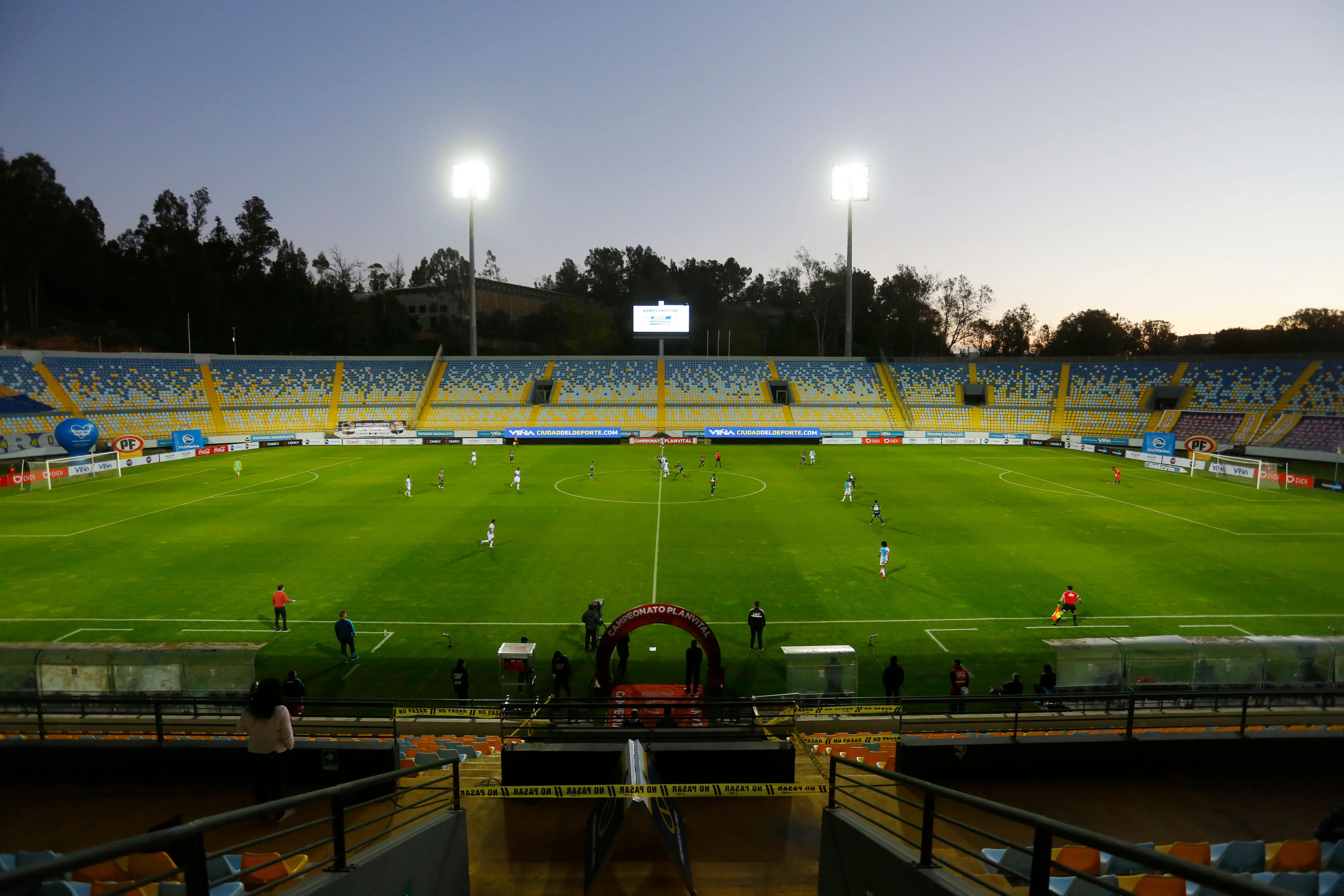 Esta será la tercera vez que el Estadio Sausalito de Viña del Mar recibe la Supercopa. | Foto: Photosport.