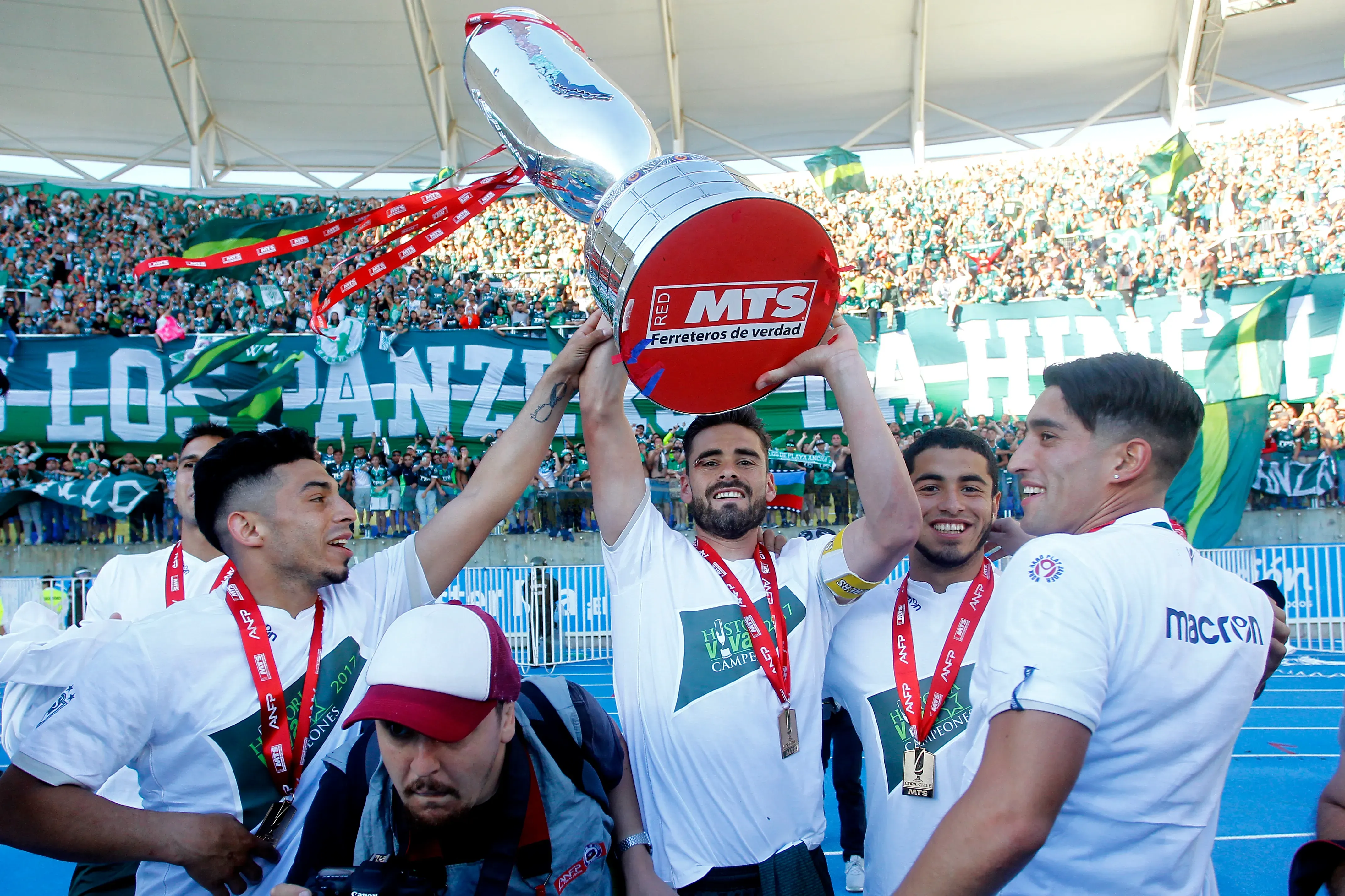 Luna y la Copa Chile 2017 /Photosport