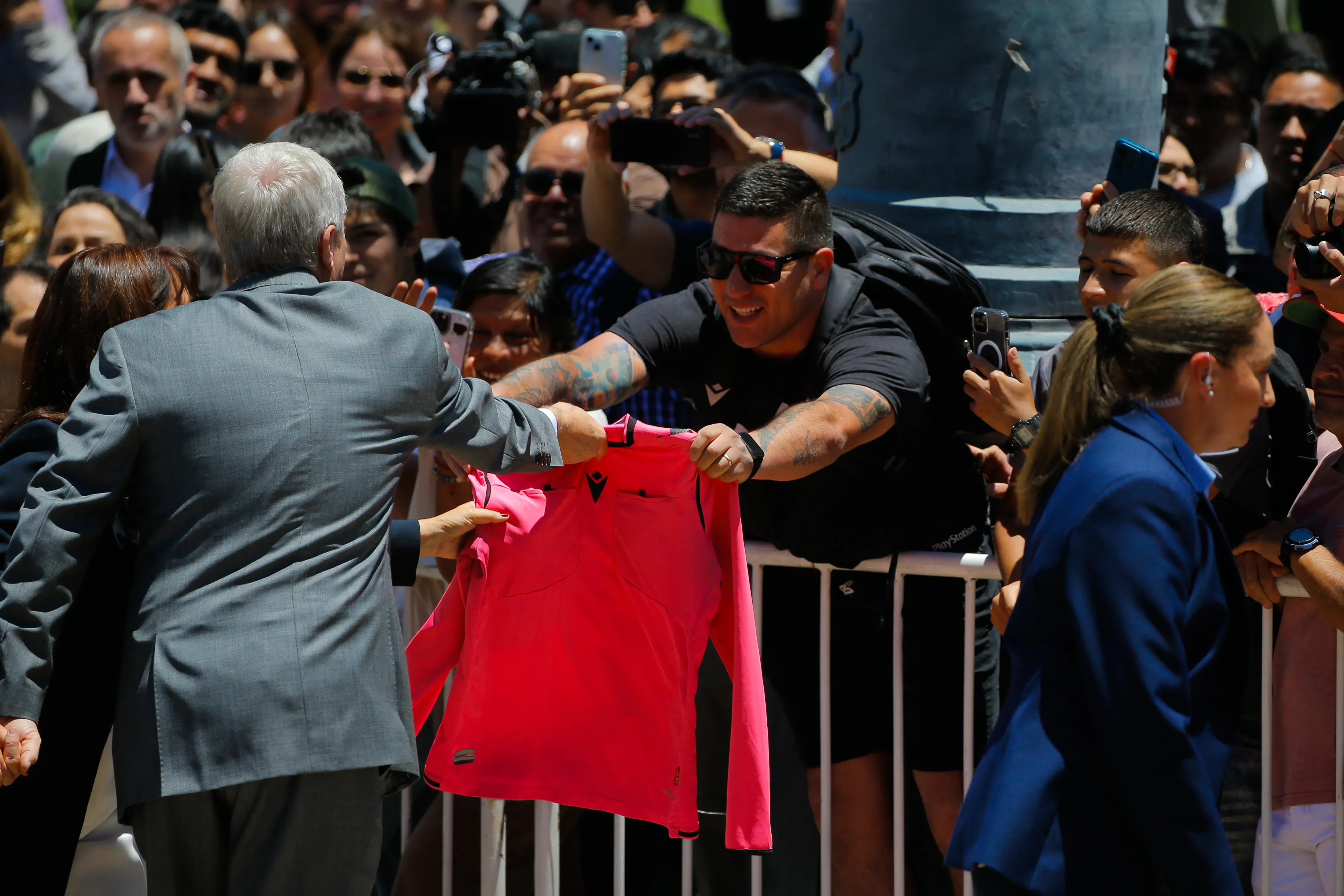 El Presidente electo José Antonio Kast estuvo de visita en La Moneda. Foto: Luis Quinteros/Aton Chile