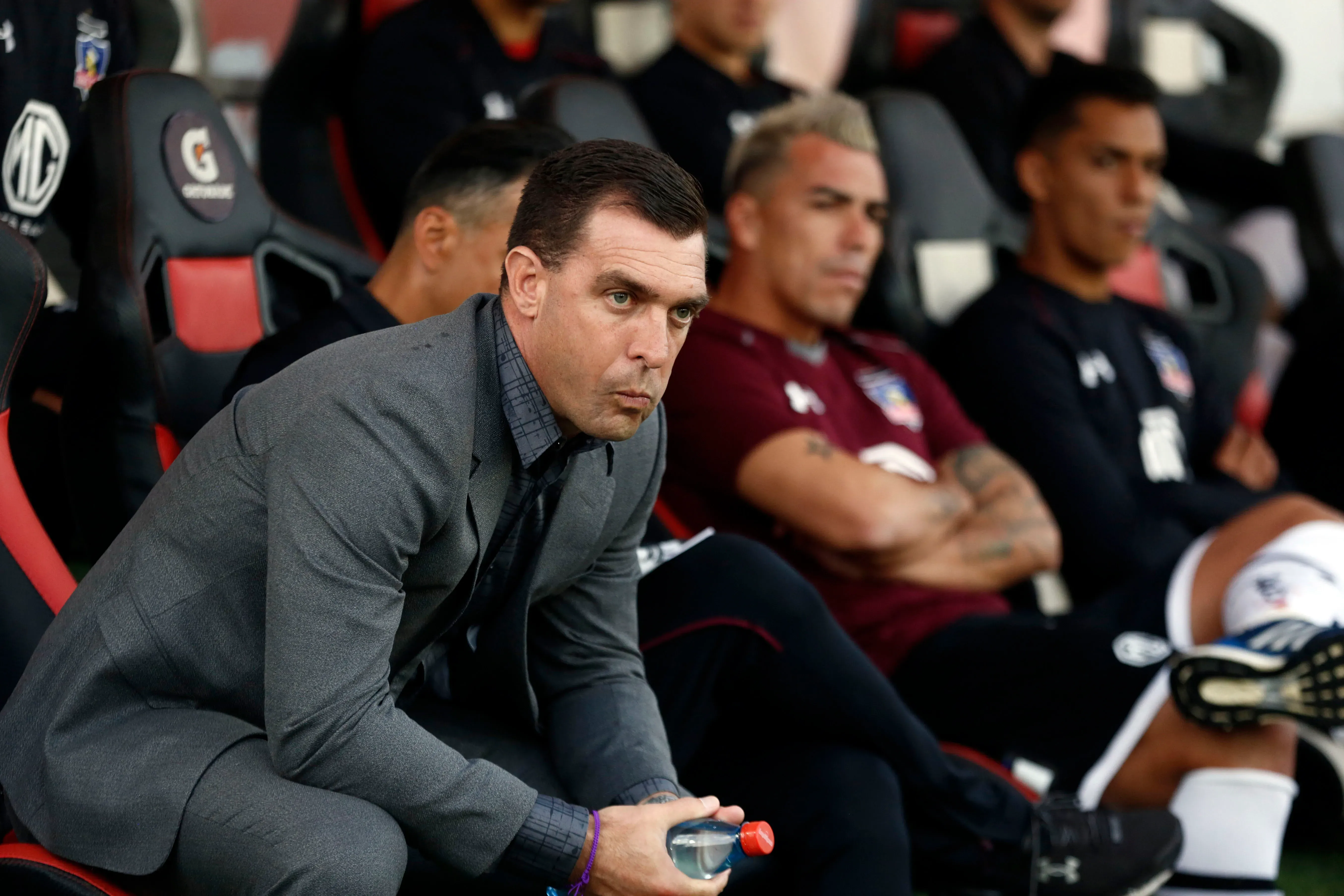 En Chile, Pablo Guede dirigió a Palestino y Colo Colo. (Christian Iglesias/Photosport).