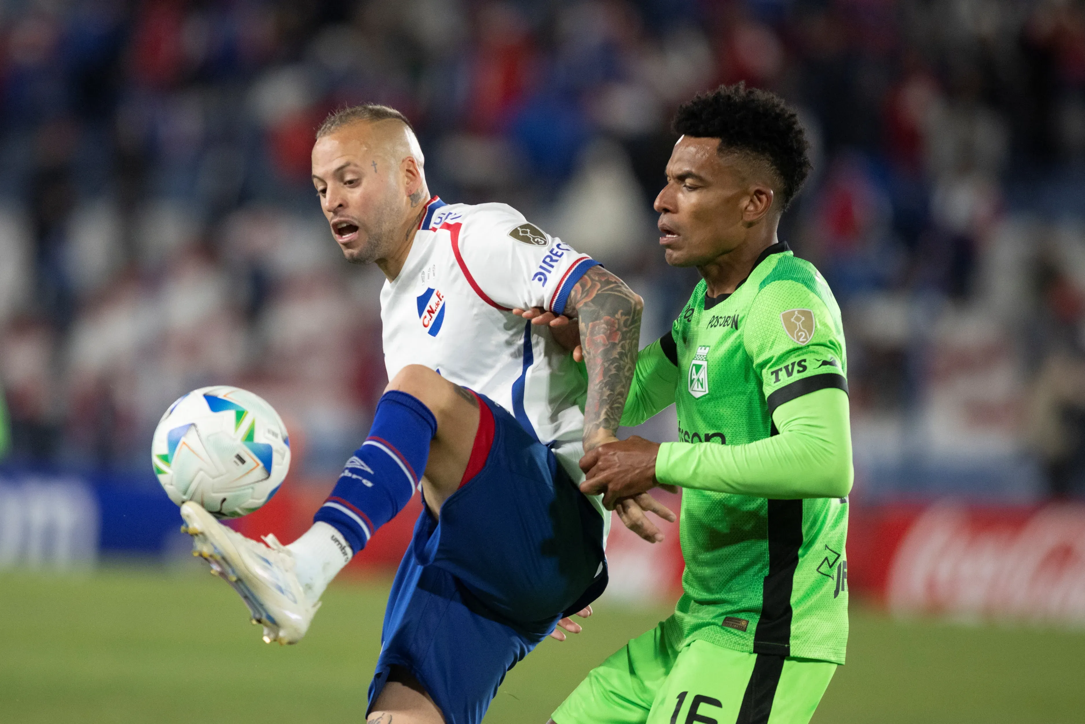 El delantero jugó la Copa Libertadores con Nacional | Getty Images