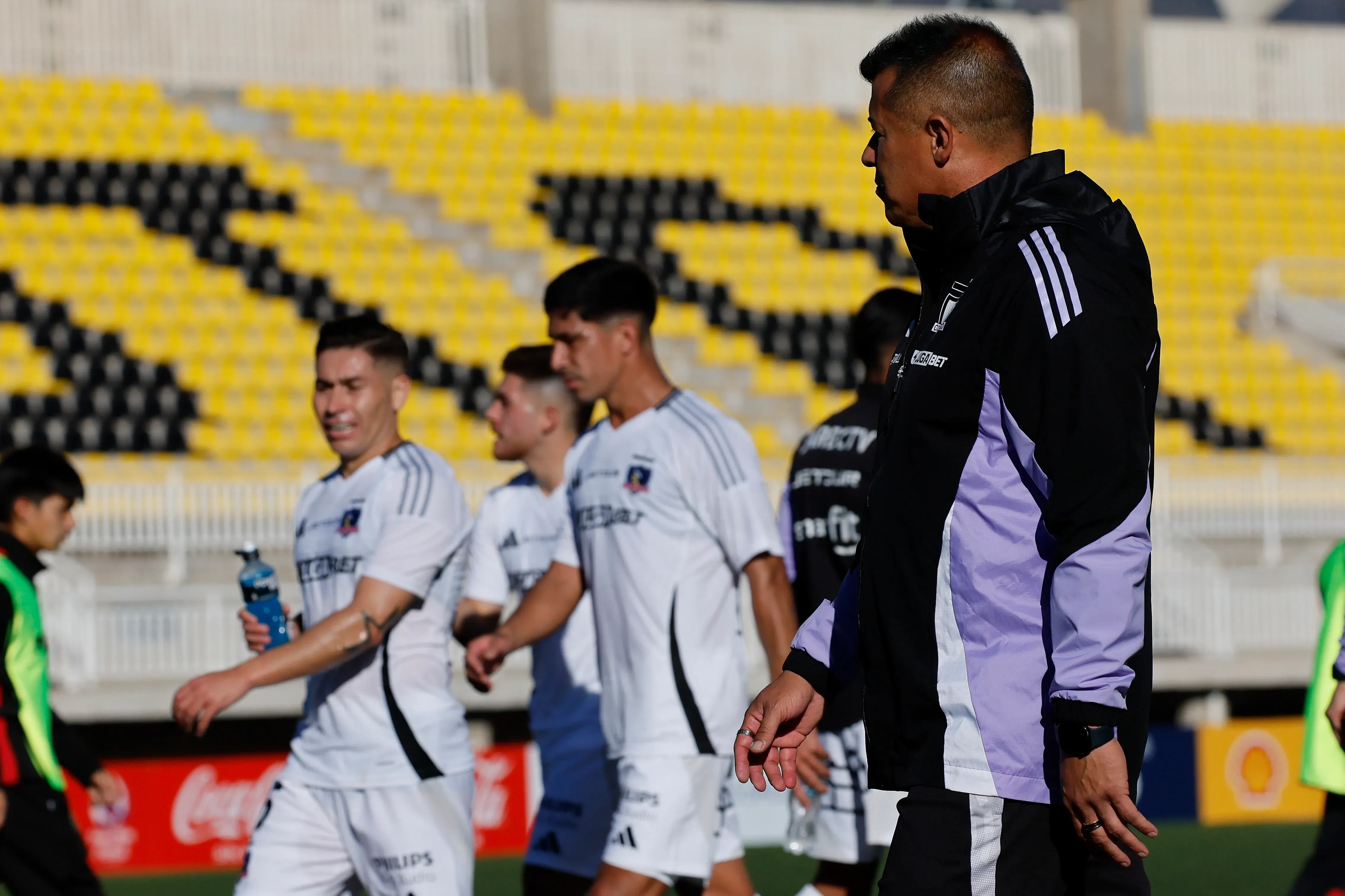 Jorge Almirón mira a Colo Colo para reforzar a Rosario Central. Foto: Photosport.