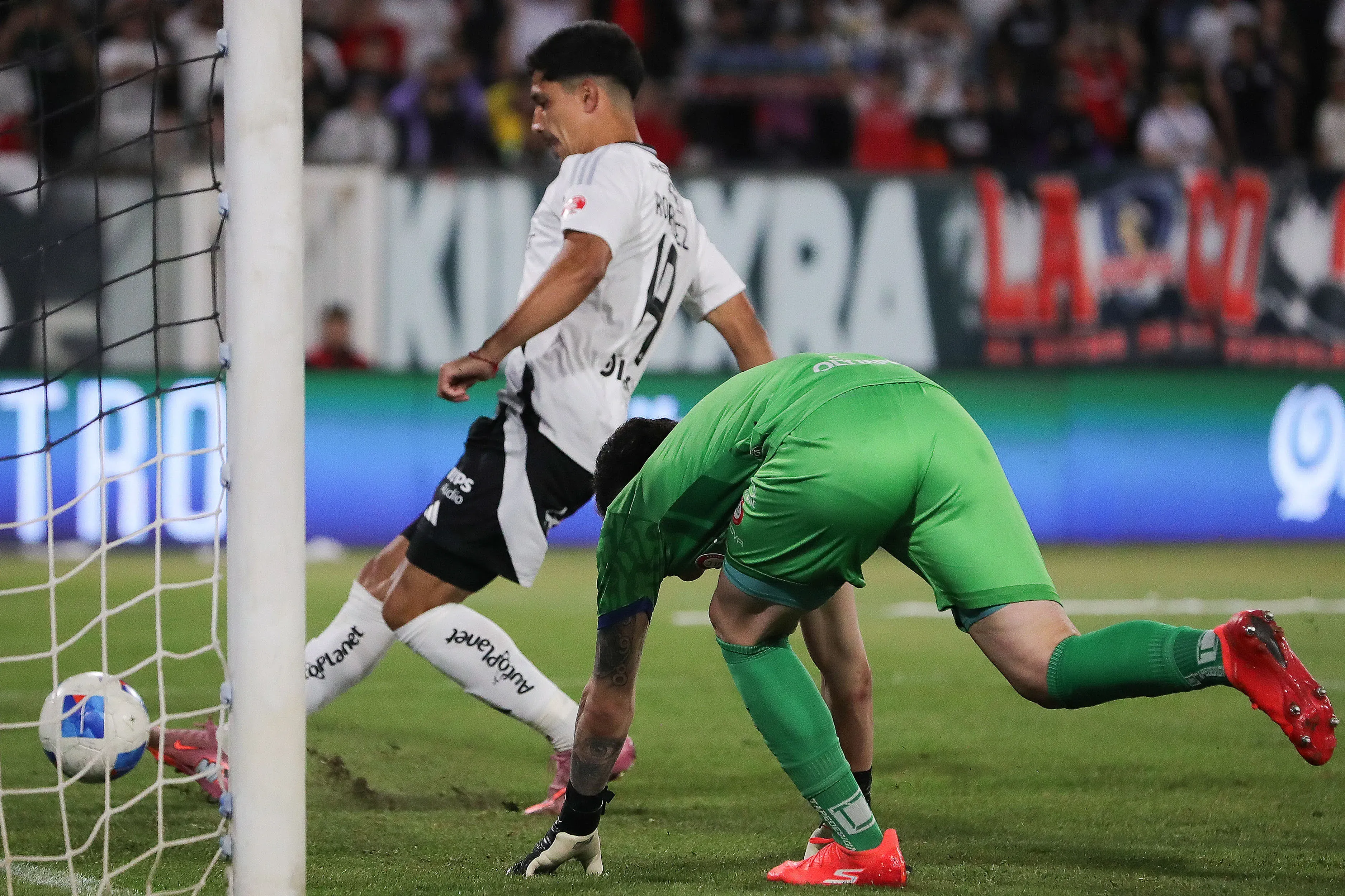 El gol que anotó Salomón Rodríguez ante Unión La Calera. (Felipe Zanca/Photosport).