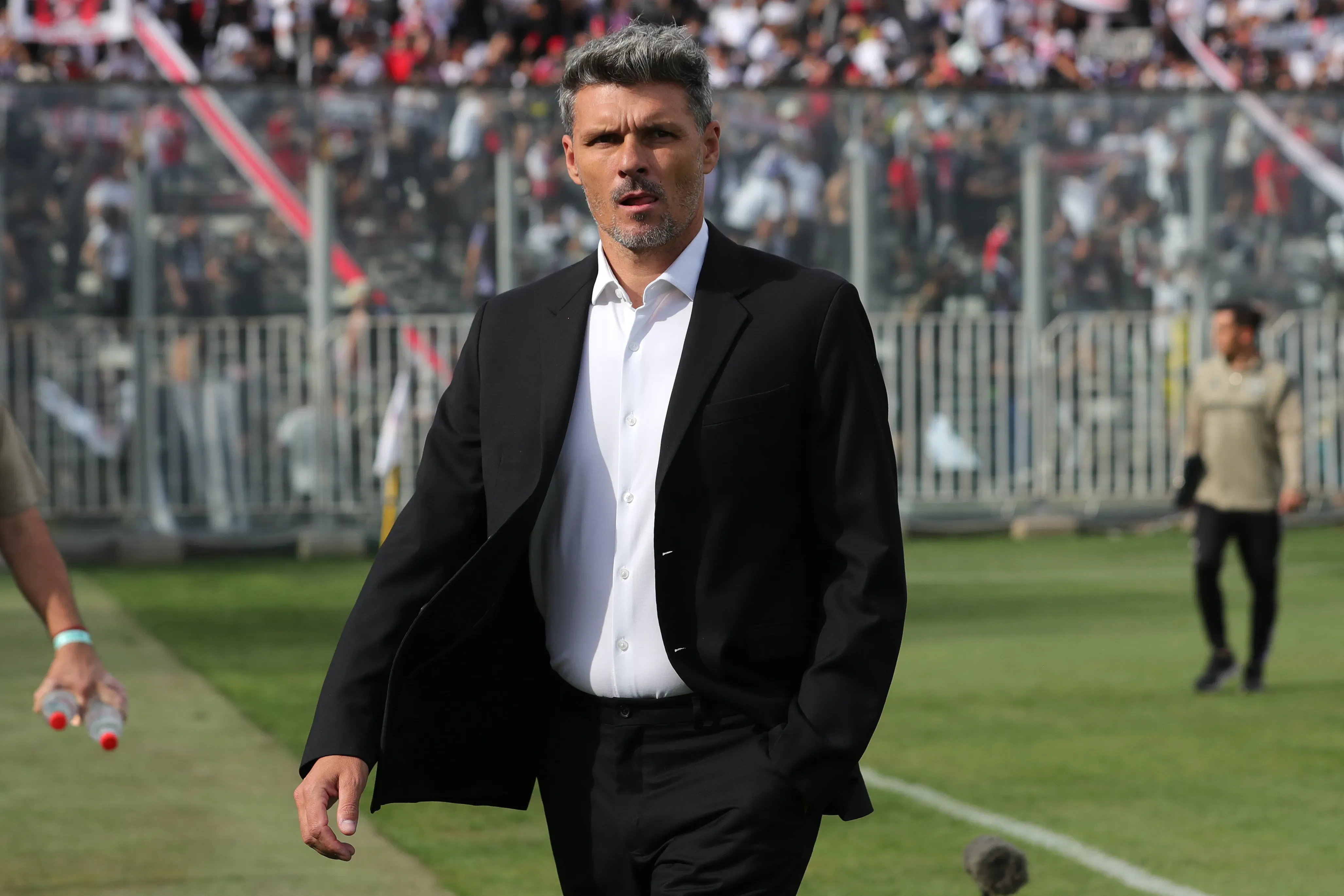 Fernando Ortiz es quien definirá si es que llega Damián Pizarro a Colo Colo en 2026. Foto: Photosport.