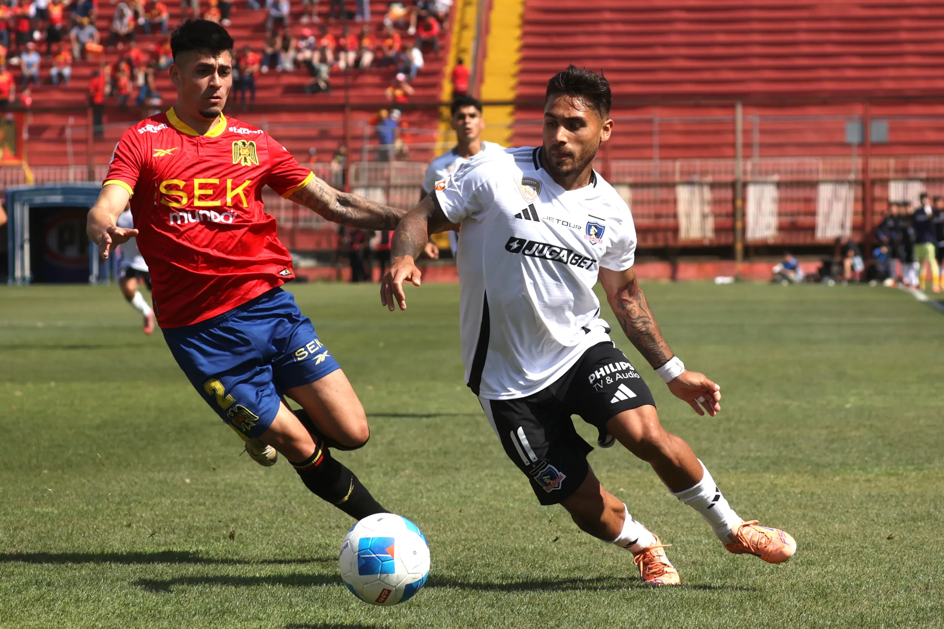 Kevin Contreras, otro de los jóvenes que sumó mucha acción este año. (Dragomir Yankovic/Photosport).