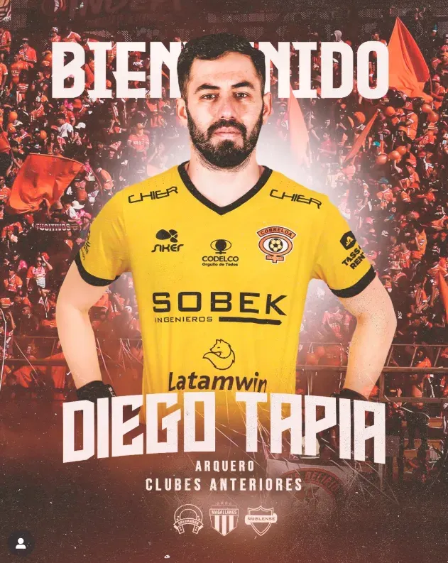 Diego Tapia jugará en Cobreloa.