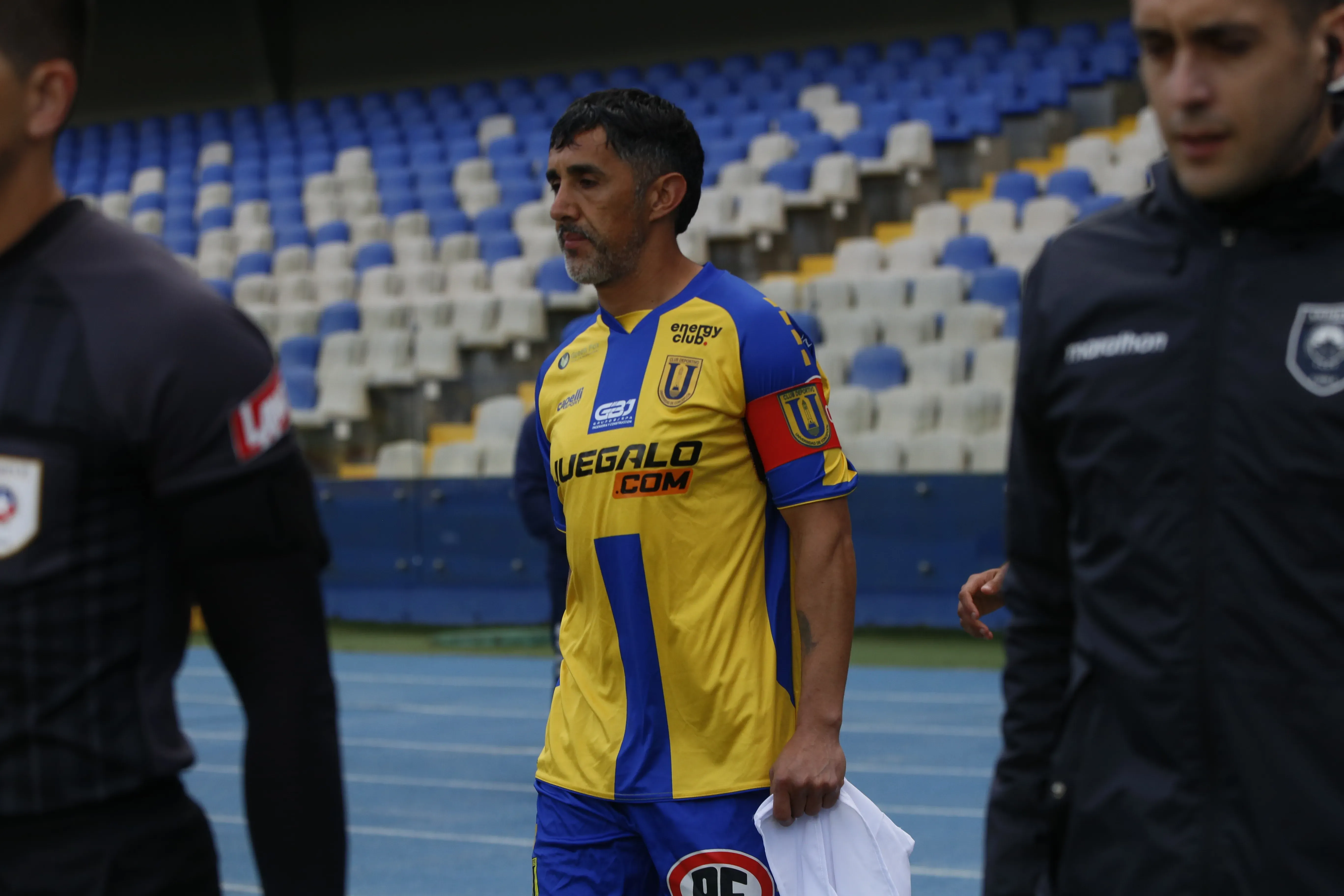 Osvaldo González tiene chances de seguir en la U de Conce. (Marco Vazquez/Photosport).