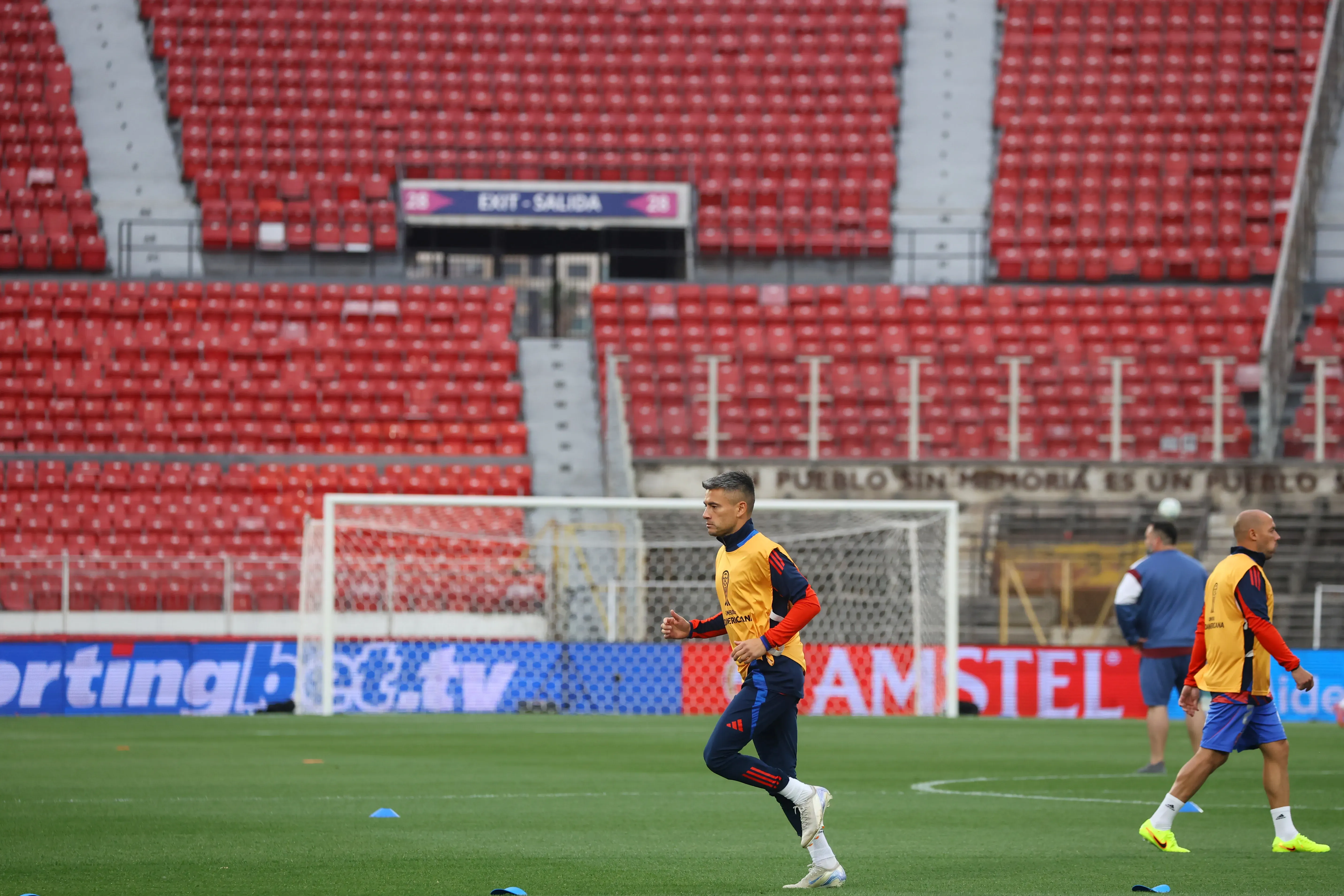 La U jugó cuatro partidos (dos de local y dos de visita) sin sus hinchas por el castigo Conmebol. Foto: Jonnathan Oyarzun/Photosport