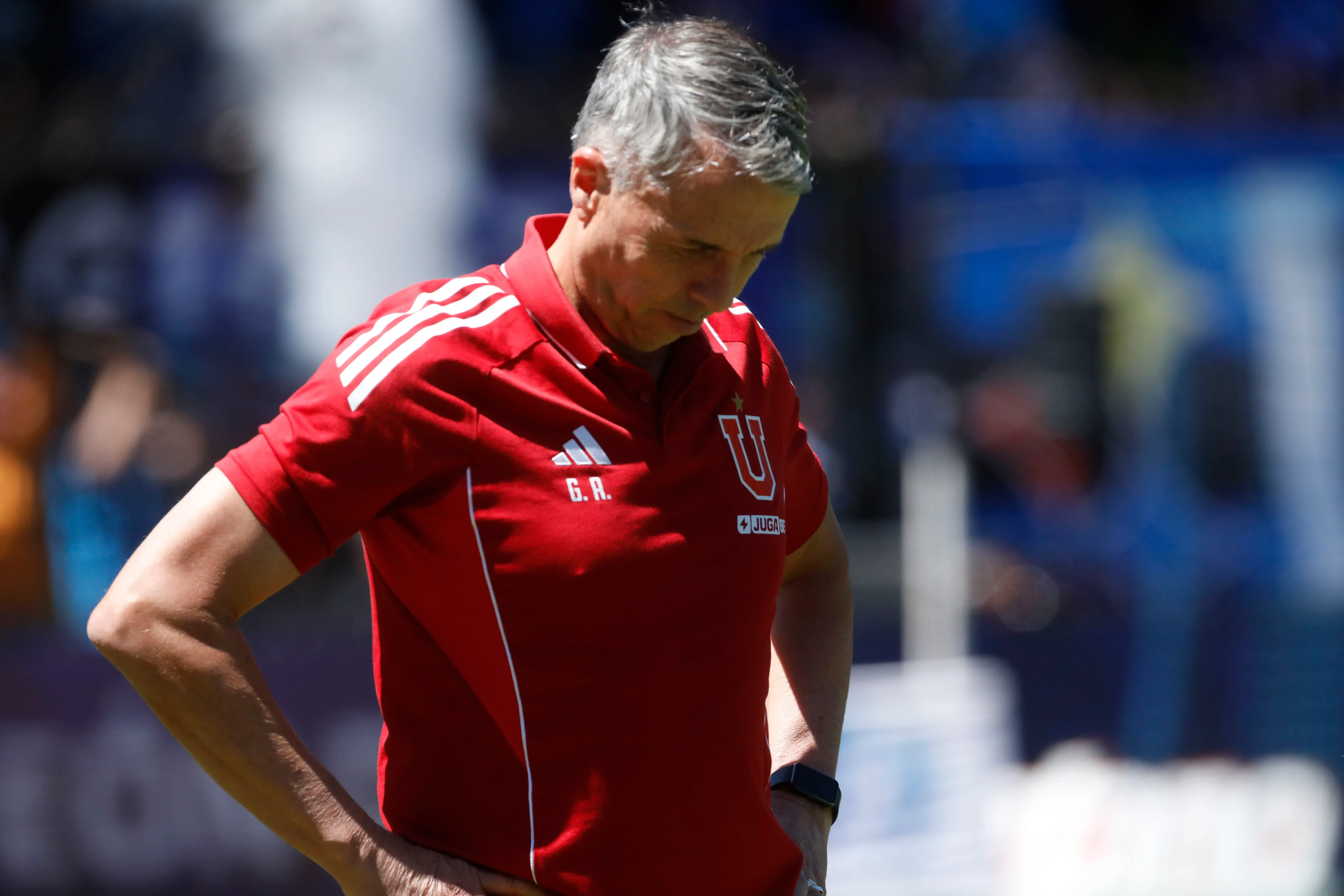 Gustavo Álvarez dijo que sus objetivos no iban de la mano con la dirigencia de la U. Foto: MARCO VAZQUEZ/Photosport