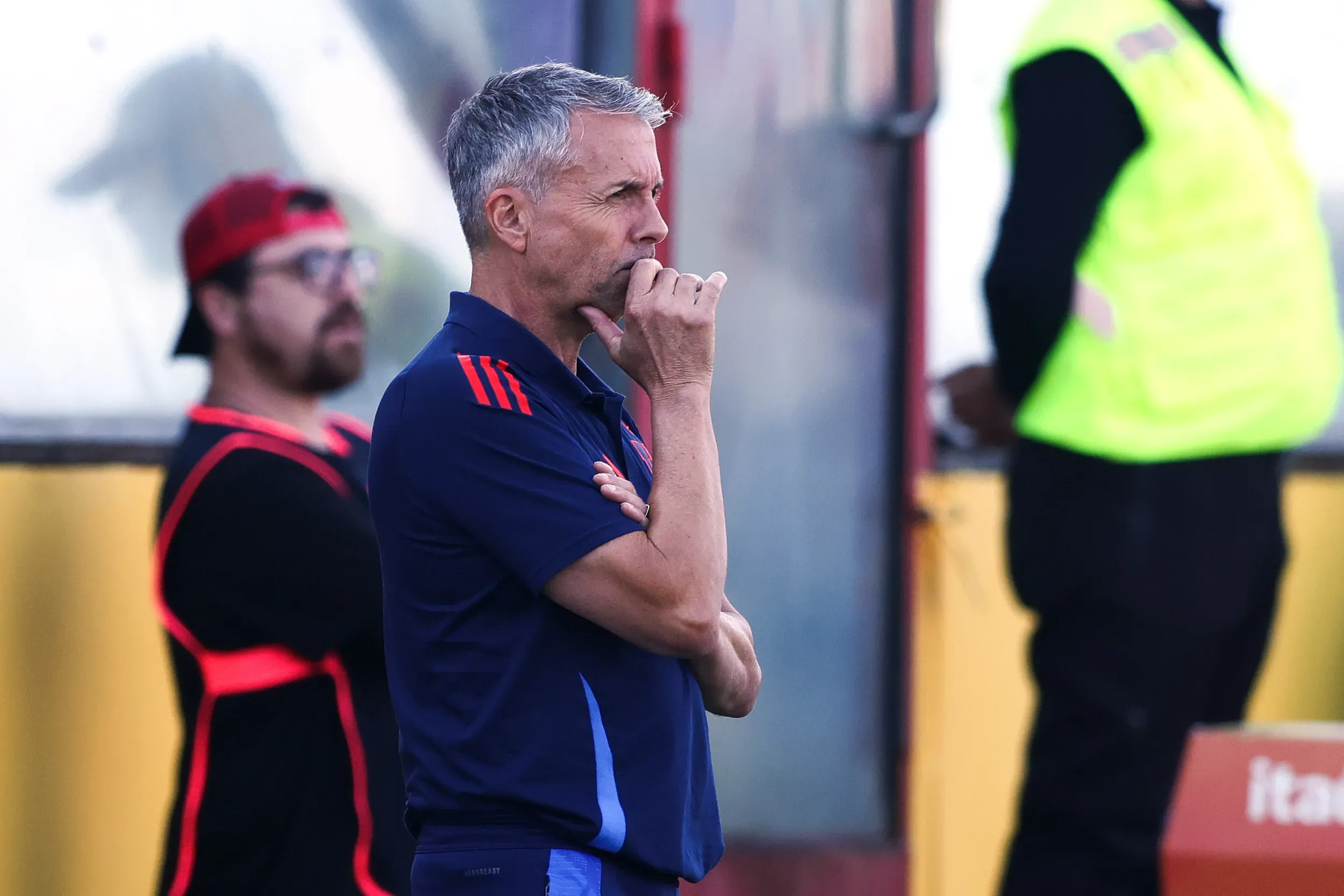 Gustavo Álvarez fue acercado por los dirigentes de Huachipato a la U. Foto: Felipe Zanca/Photosport