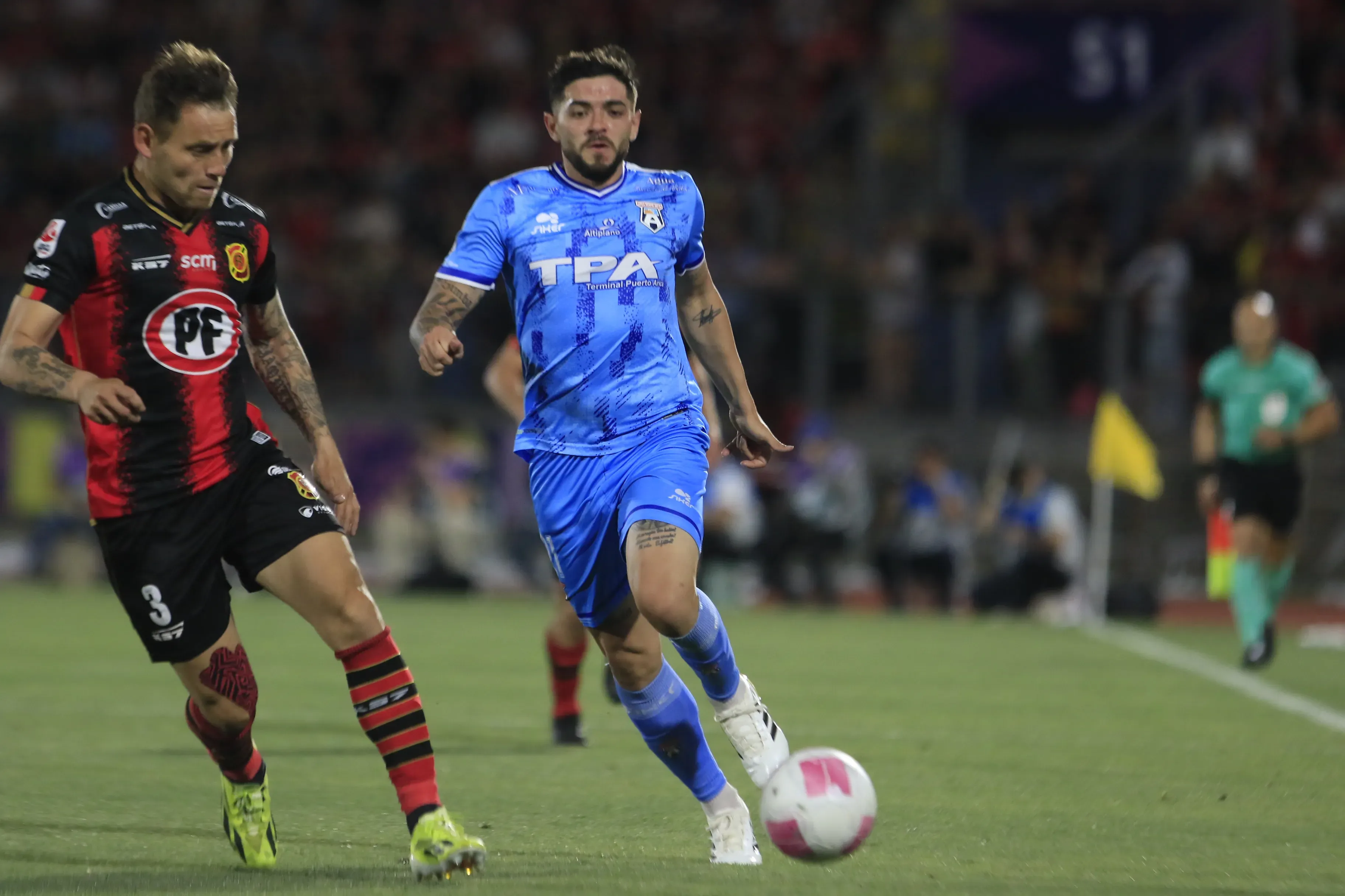 Marcos Camarda anotó 21 goles en su paso por San Marcos de Arica. (Jose Robles/Photosport).