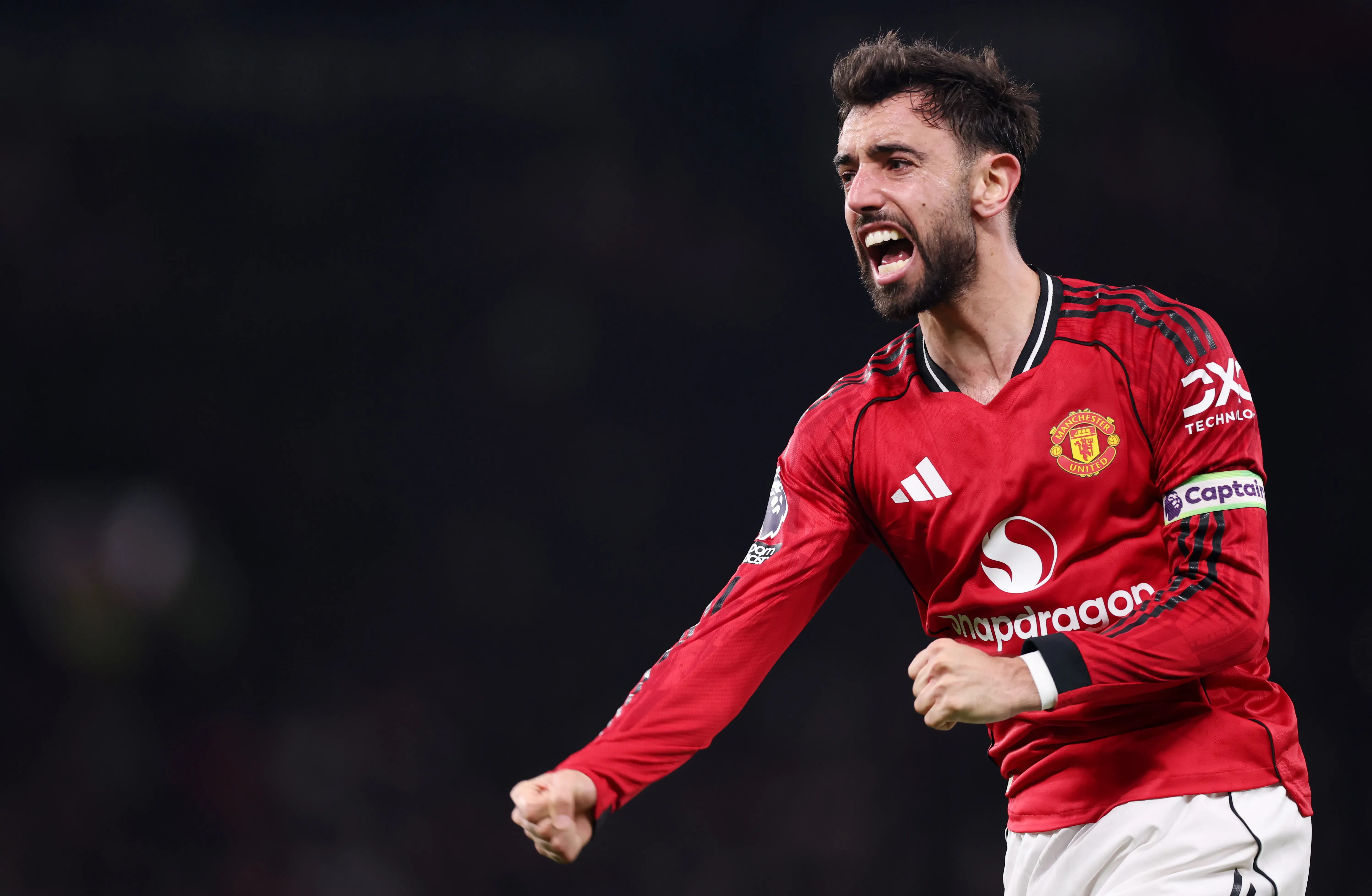 Bruno Fernandes es figura en el Manchester United