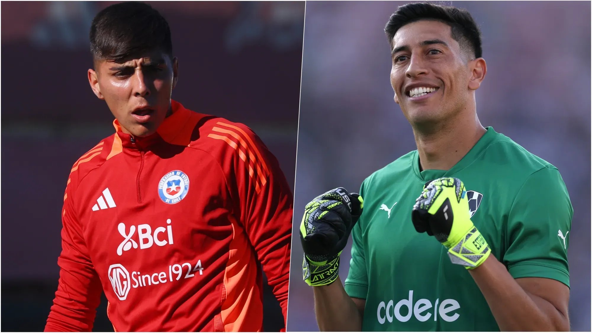 Jaime Vargas y Esteban Andrada son los arqueros que mira Colo Colo. Foto: Photosport/Getty Images.