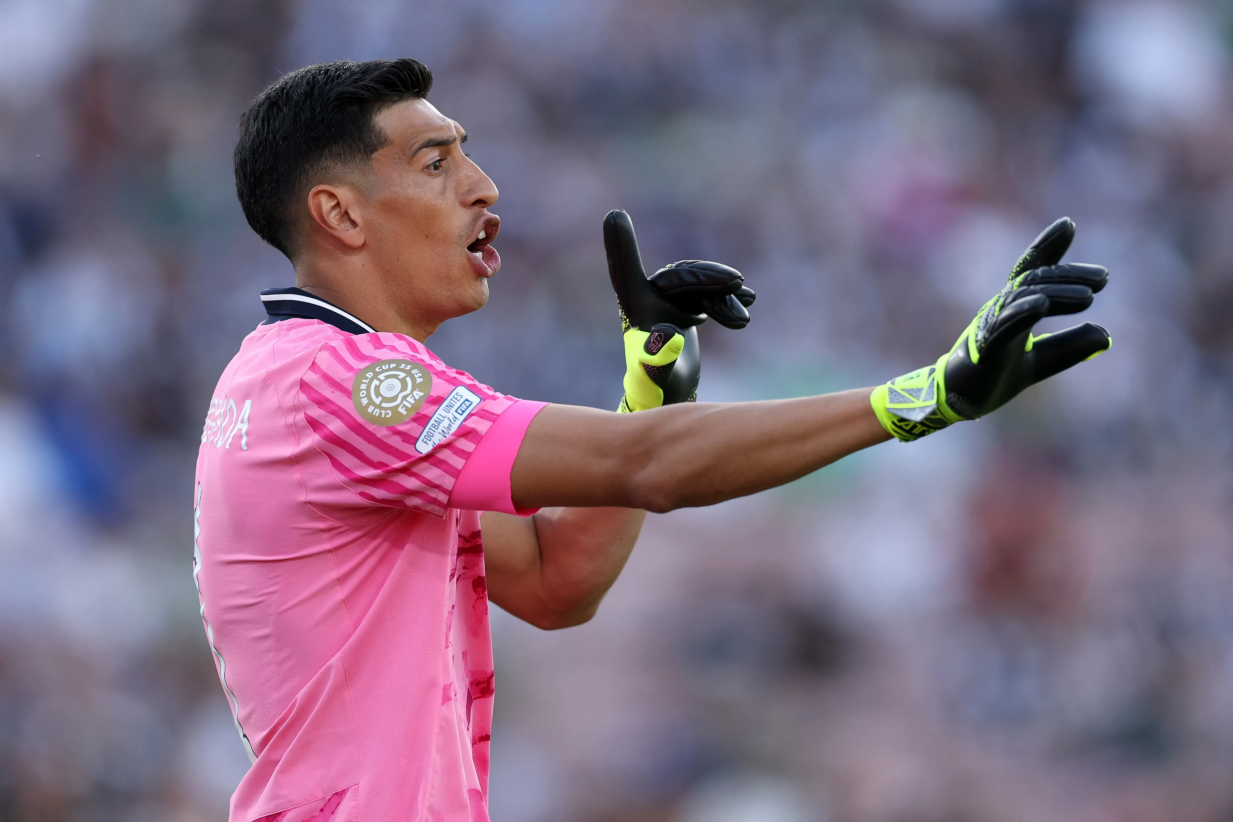 Esteban Andrada jugó 161 partidos en el Monterrey de México, donde tuvo al Tano Ortiz. (Stu Forster/Getty Images).