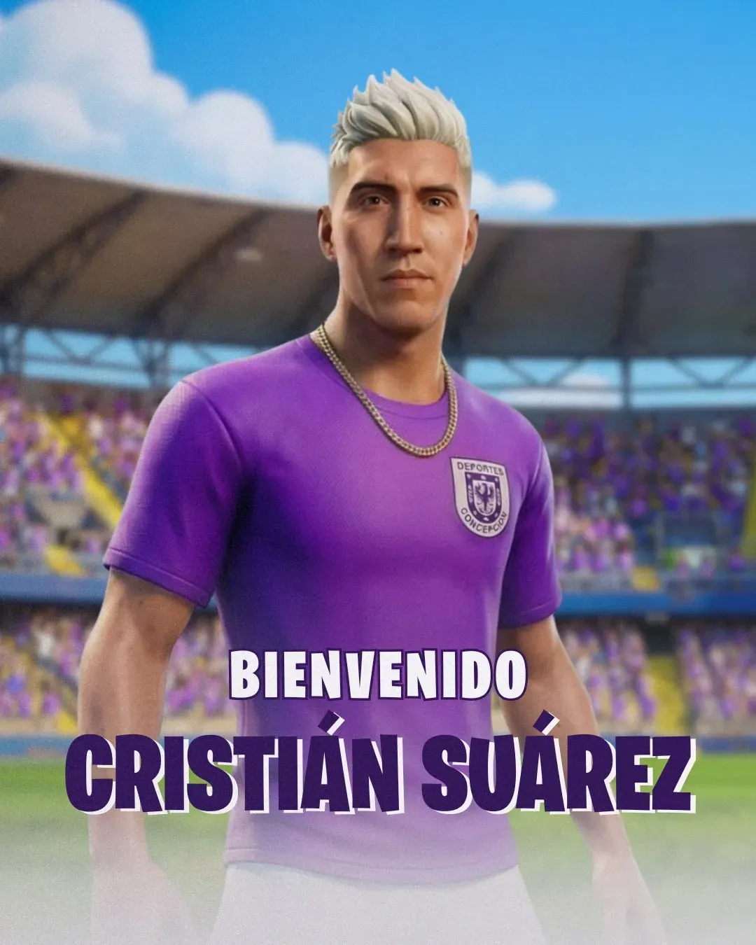 Cristián Suárez es el último en sumarse al ascendido Deportes Concepción. Foto: Deportes Concepción.