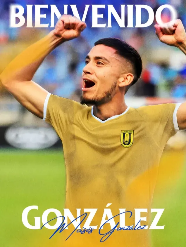 Moisés González es el tercer refuerzo de la U de Conce. Foto: U. de Concepción.