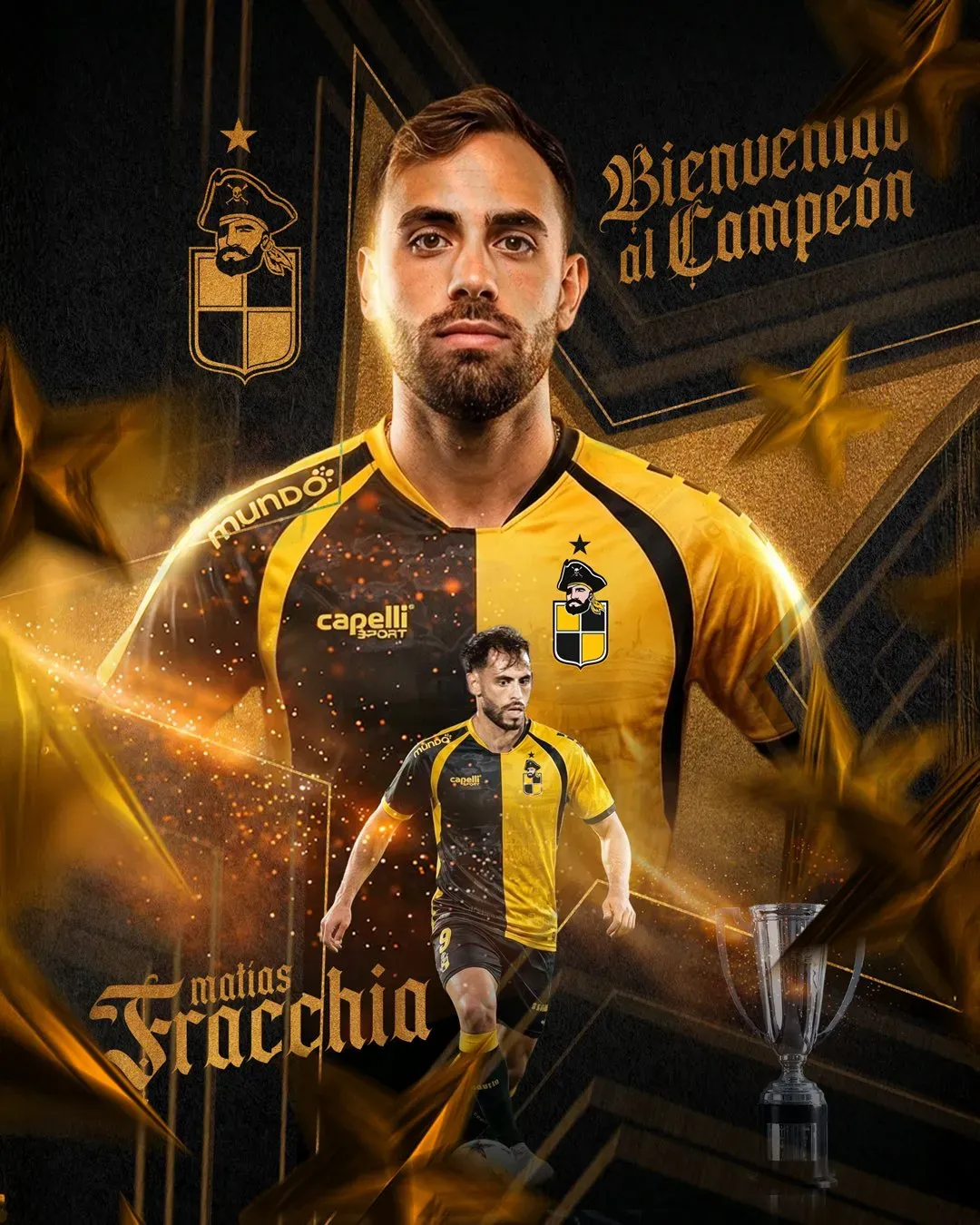 Matías Fracchia es el primer refuerzo del campeón Coquimbo Unido para el 2026. Foto: Coquimbo Unido.