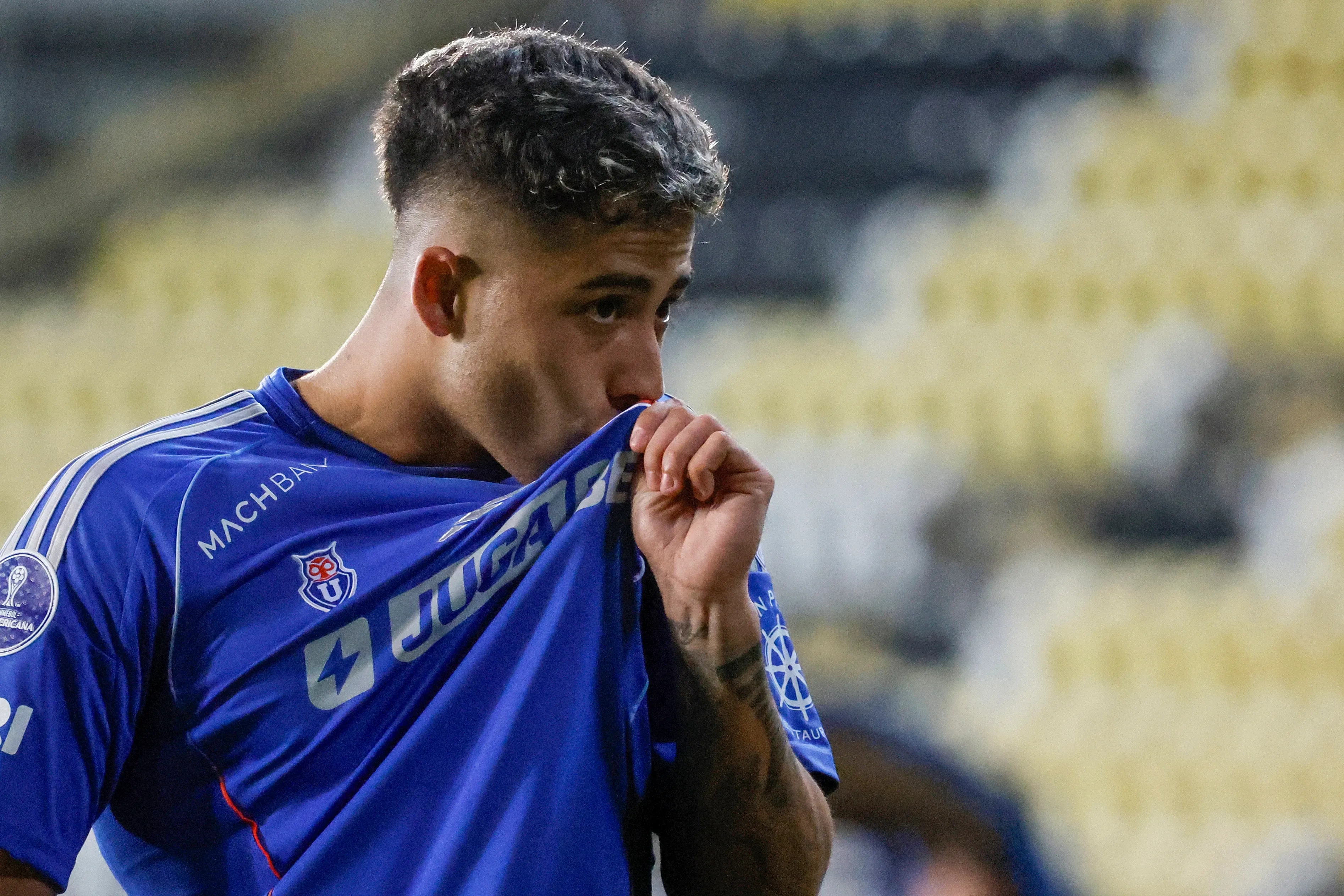 Lucas Assadi anotó 5 goles en la Copa Sudamericana 2025. Imagen: Photosport