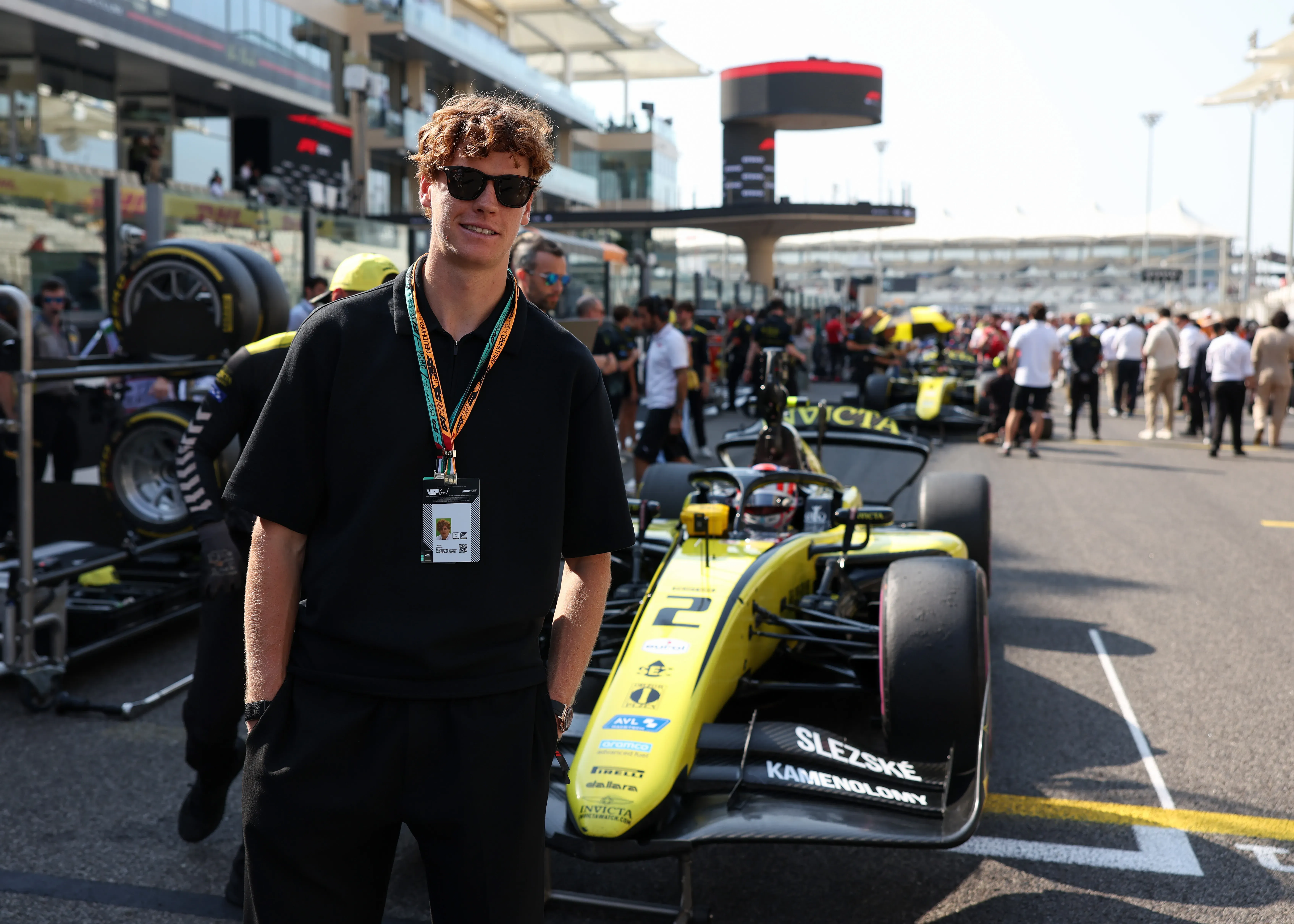 Jannik Sinner es fanático del automovilismo. (Photo by Dom Gibbons/Getty Images)
